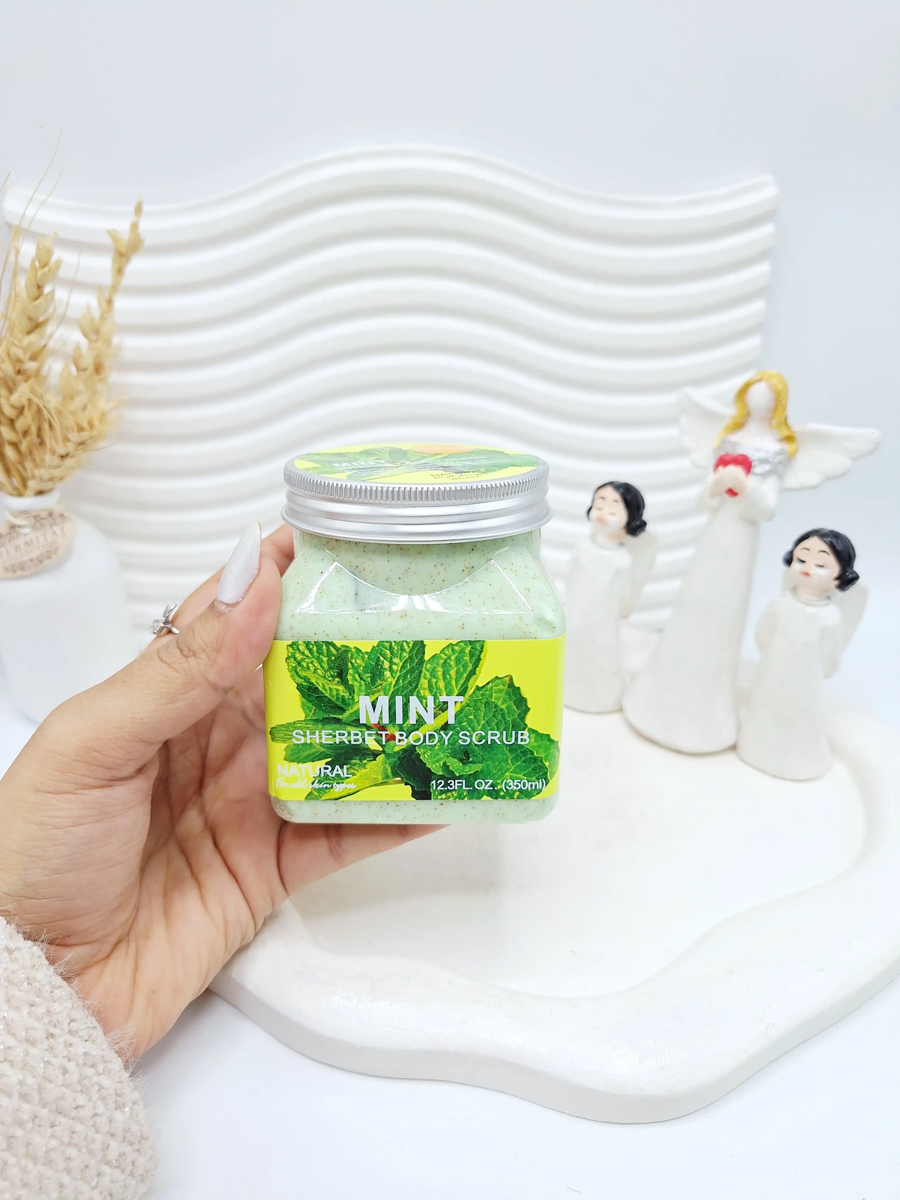 اسکراب شنی صورت و بدن 350 میل وکالی WOKALI کد 9228