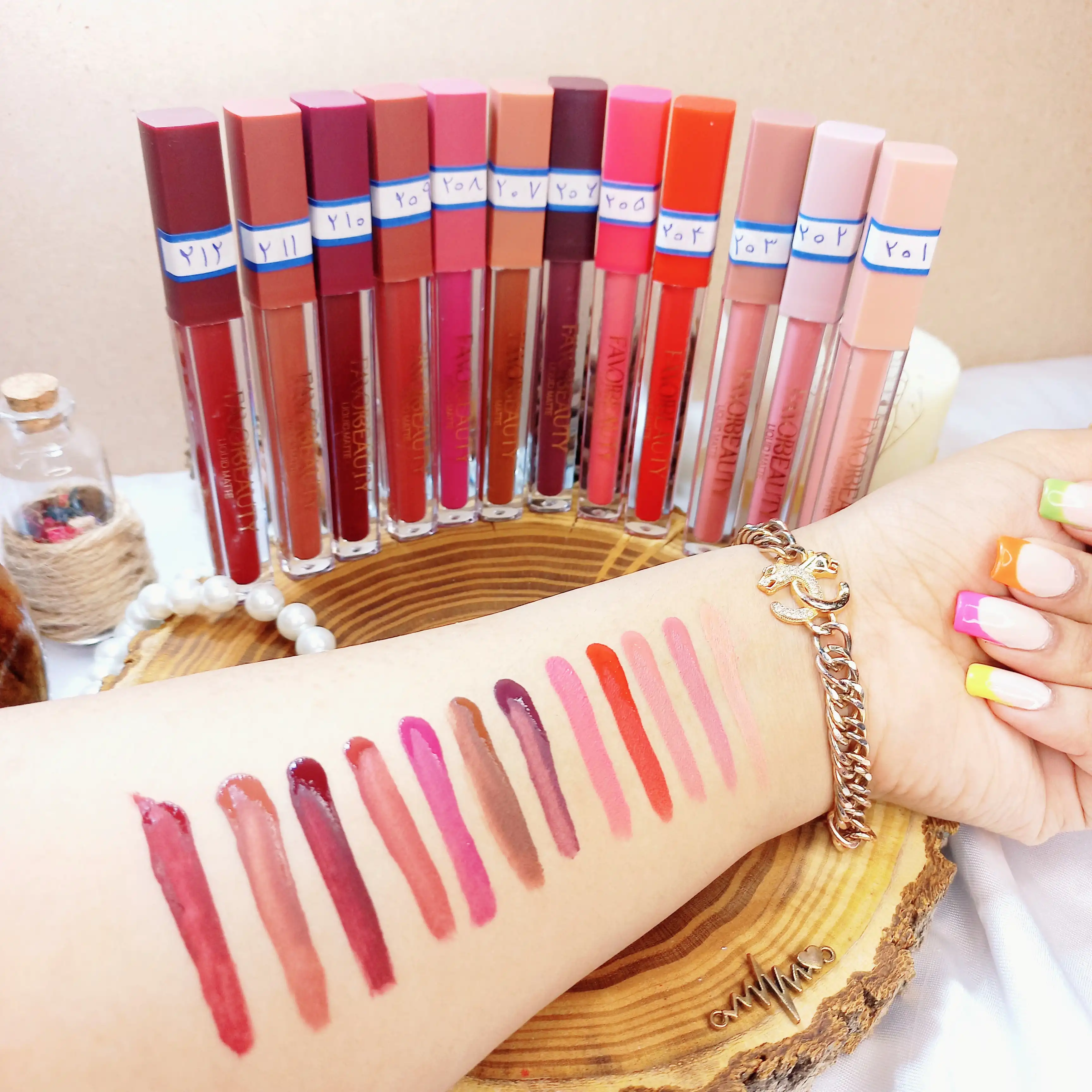 رژ مایع NUDE فاور بیوتی Favre Beauty