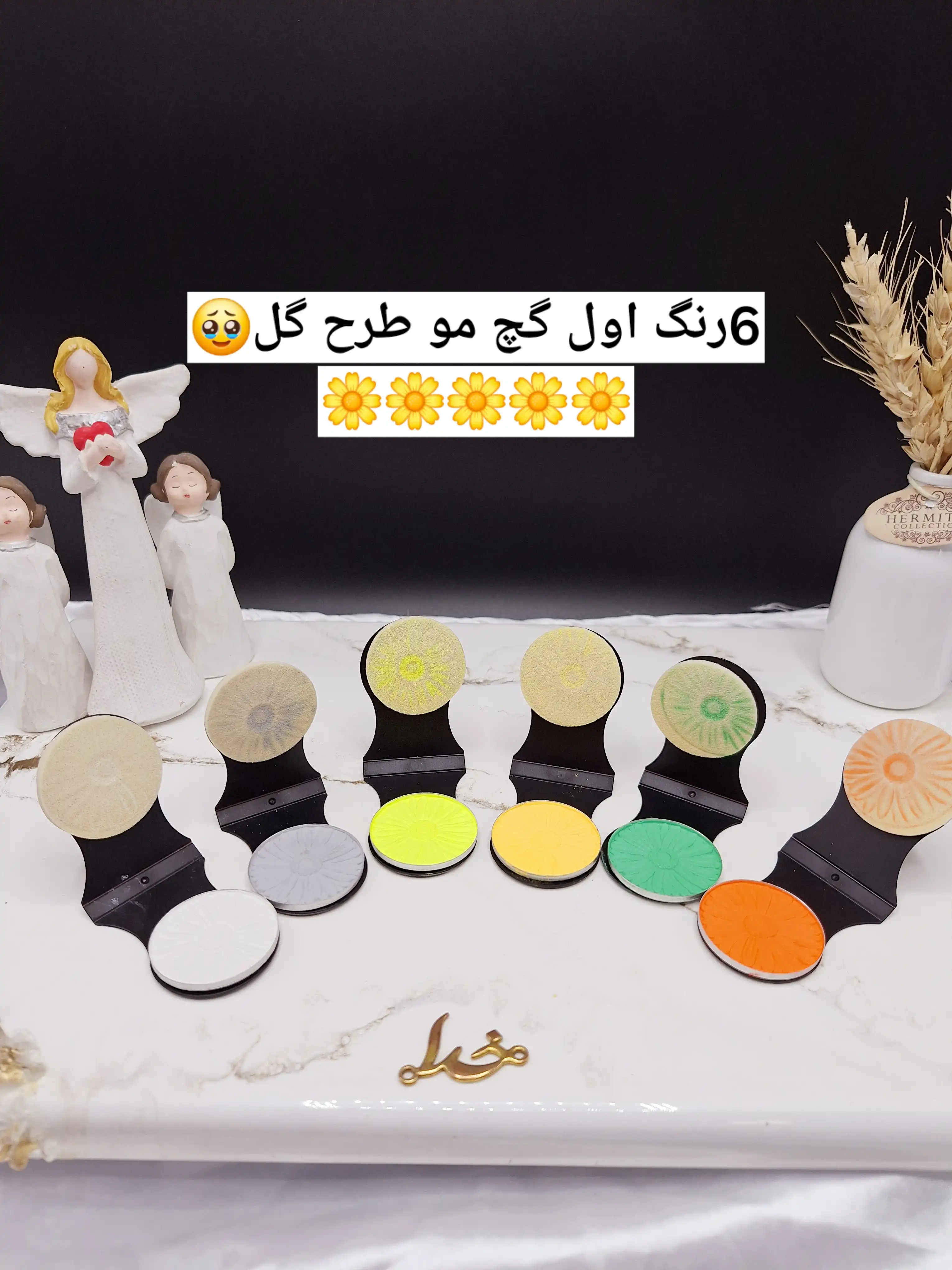 پک 6 تایی گچ مو سکه ای بیگر بوئی BIGGER BOWIE کد 1102 | فروش عمده
