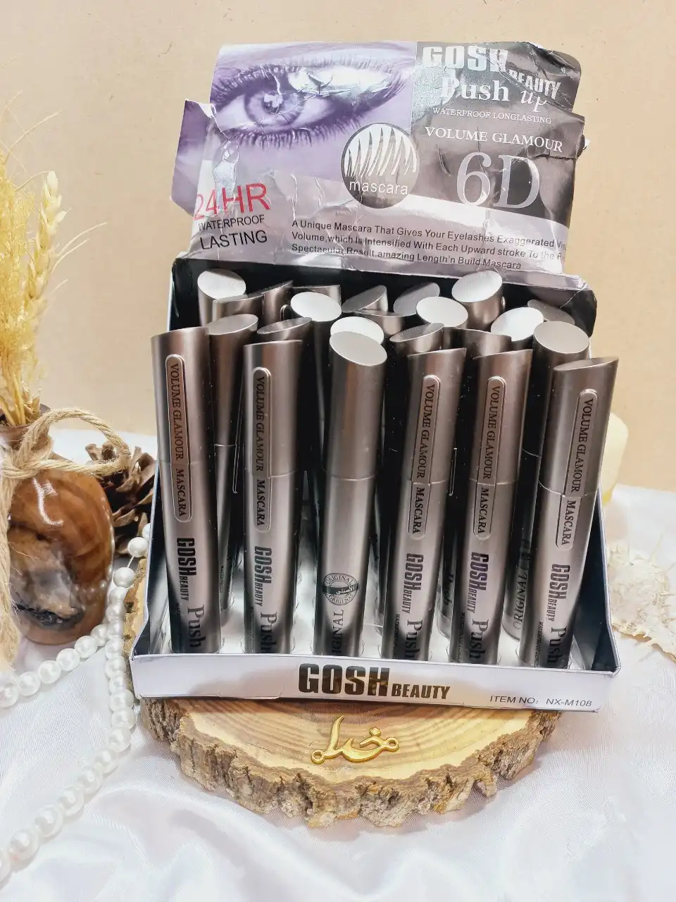 ریمل پوکه فلزی گاش بیوتی مدل پوش آپ کد NXM108