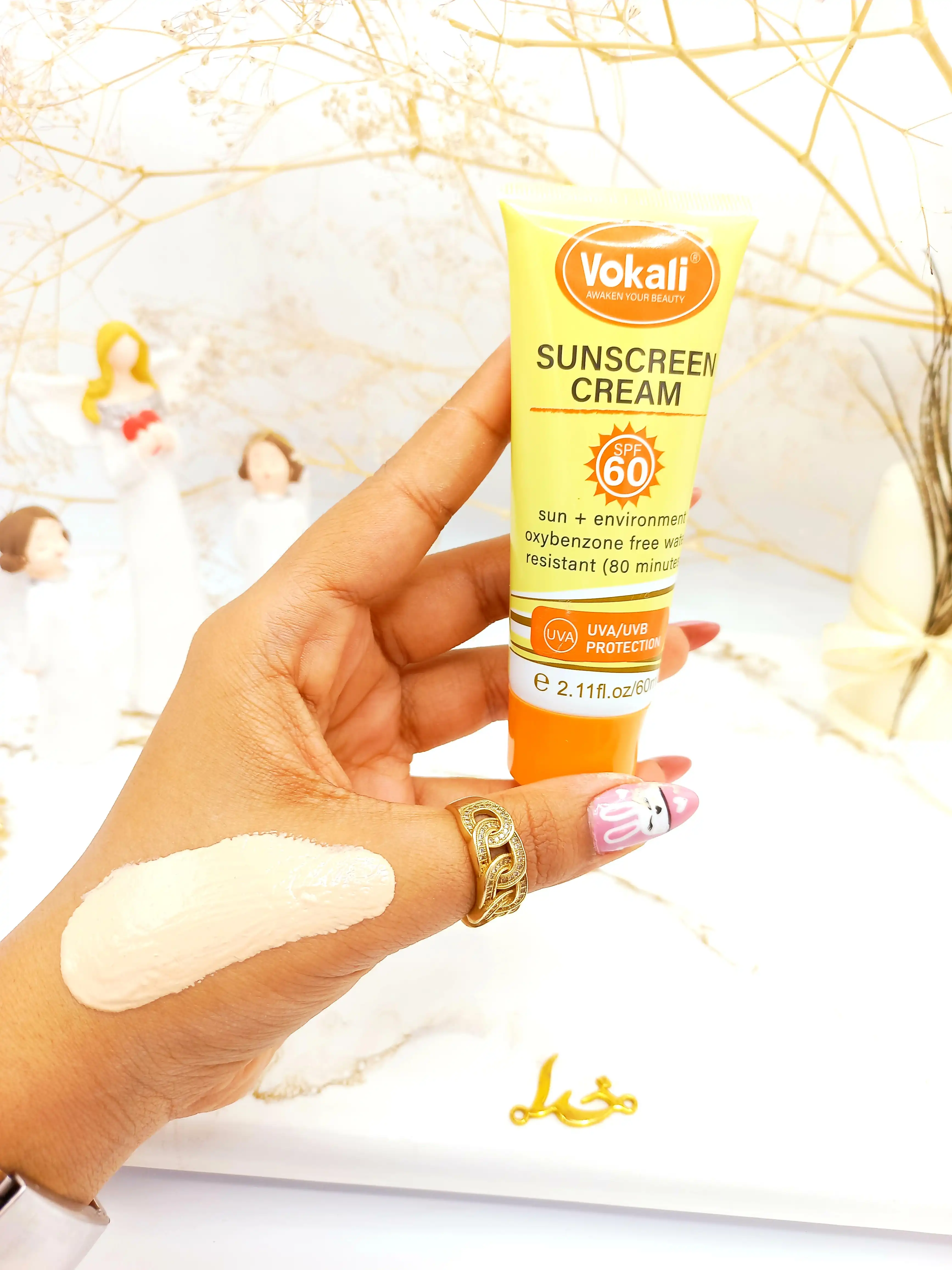 ضدآفتاب وکالی سان کدVokali Spf 60 کد cx7257