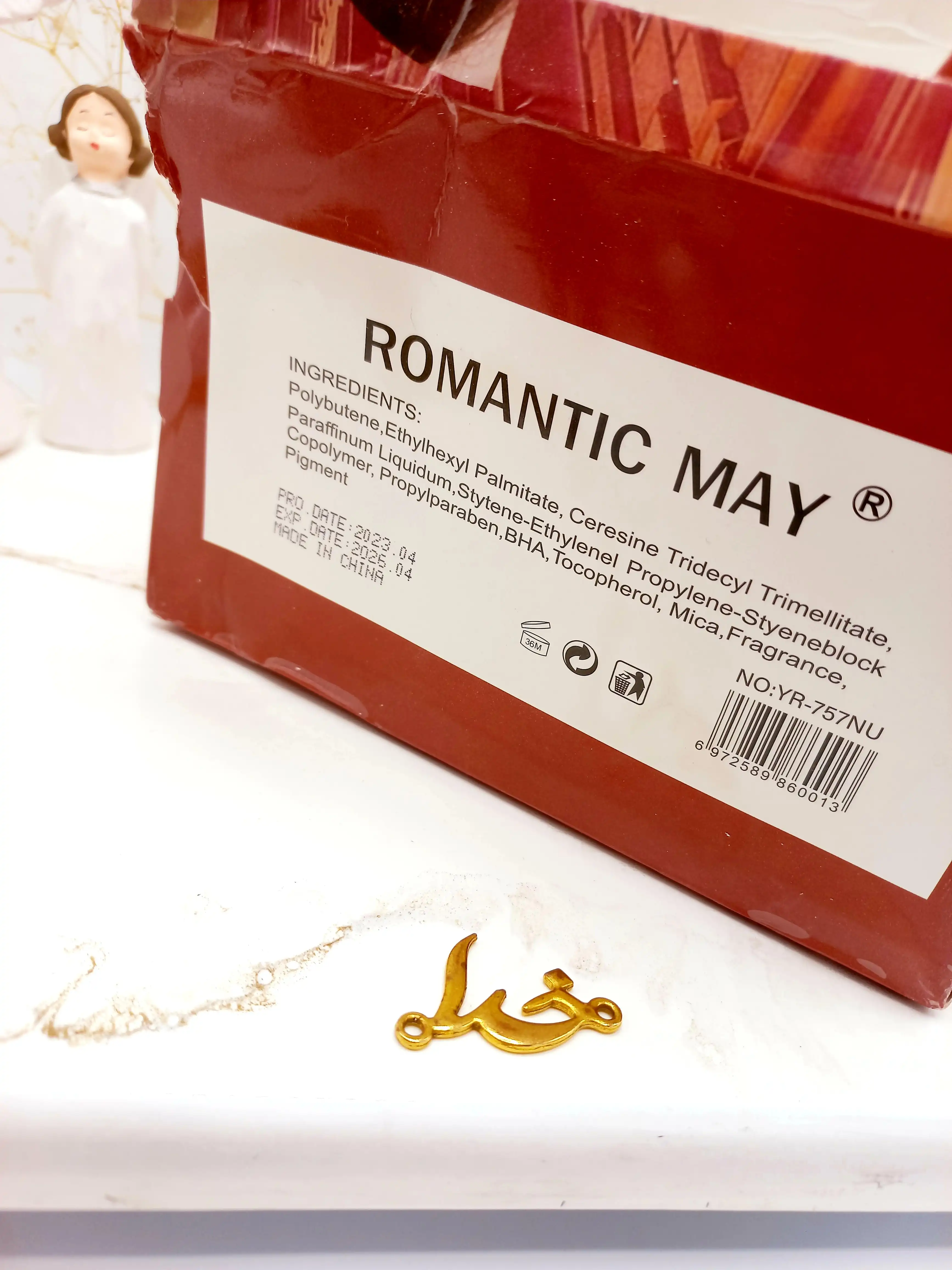 پک 6 تایی رژ مایع پرطرفدار رومانتیک می ROMANTIC MAY کد 757