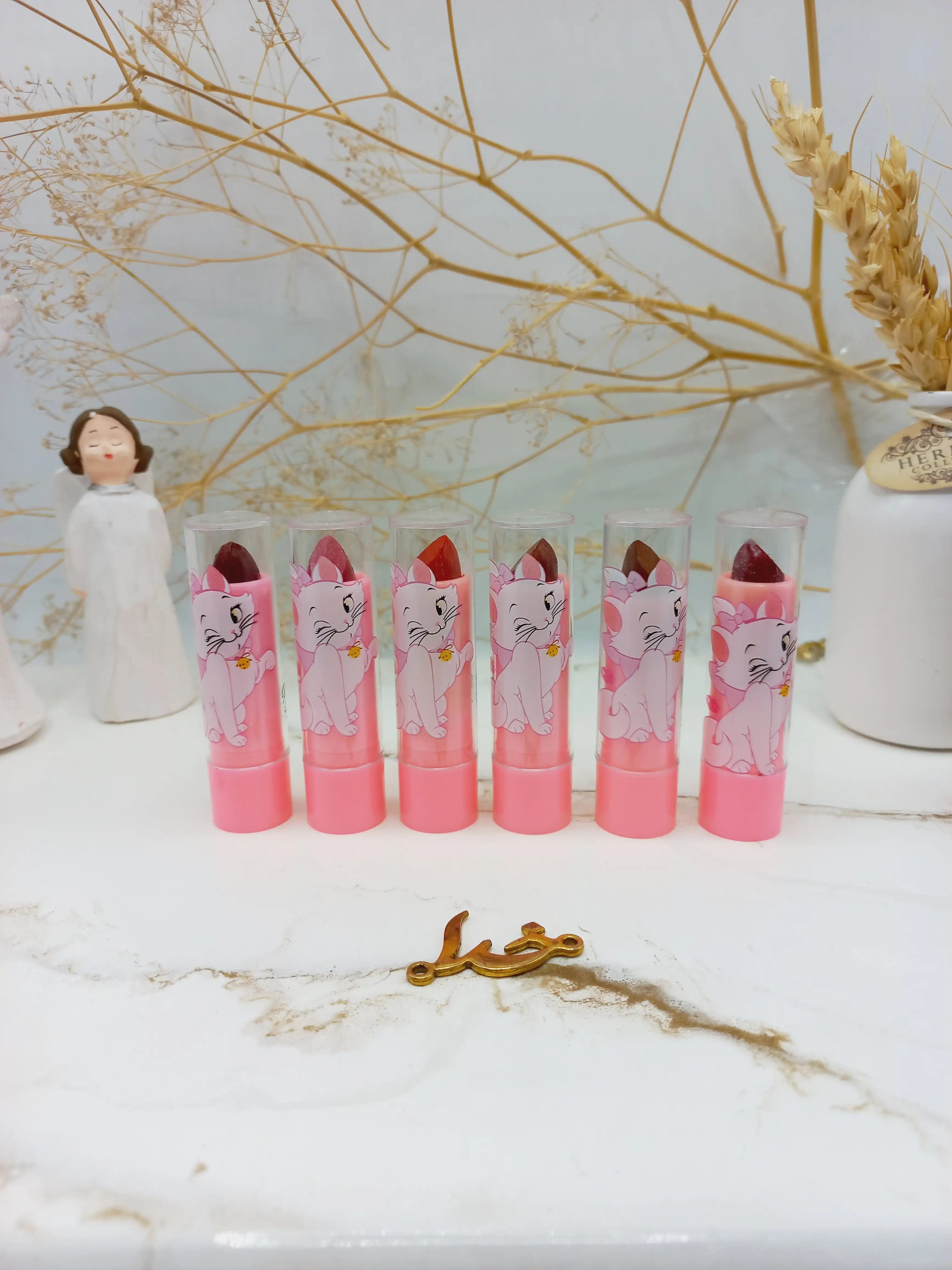 رژ جامد بیوتی Beauty طرح گربه کد 3328