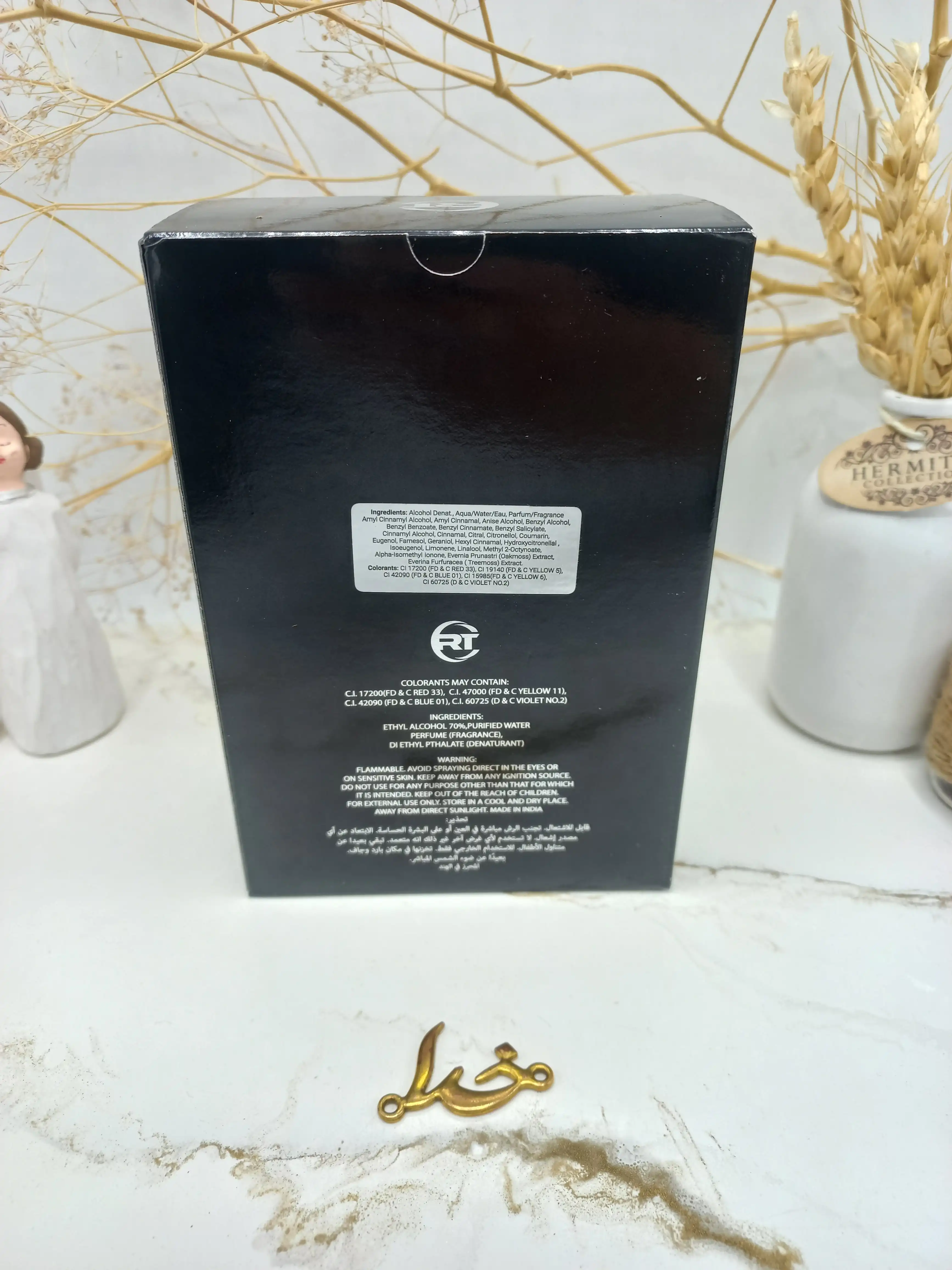 ادکلن جنیوس بلک GENIUS BLACK حجم 100 میلی لیتر اورجینال اماراتی