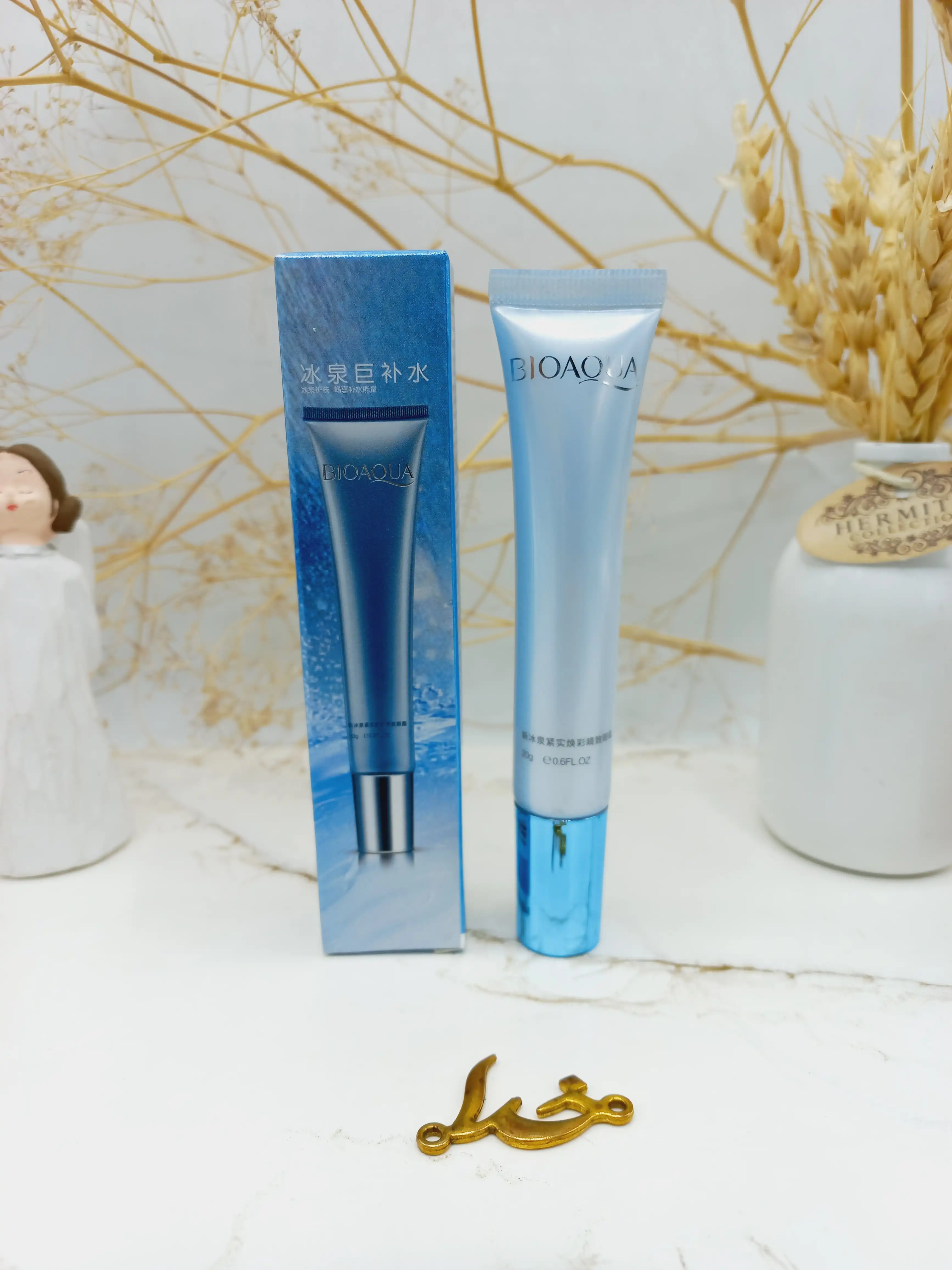 کرم ریکاوری و مرطوب کننده قوی و مراقبت از پوست مغذی دور چشم بیوآکوا BIOAQUA کد BQY6154