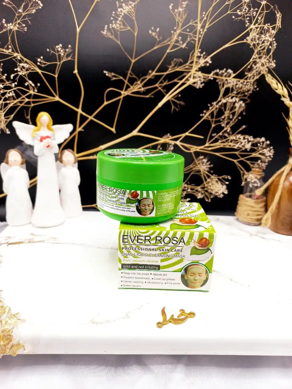 اسکراب حرفه ای پوست حلزون برند اوررزا EVER ROSA کد ER88_20005