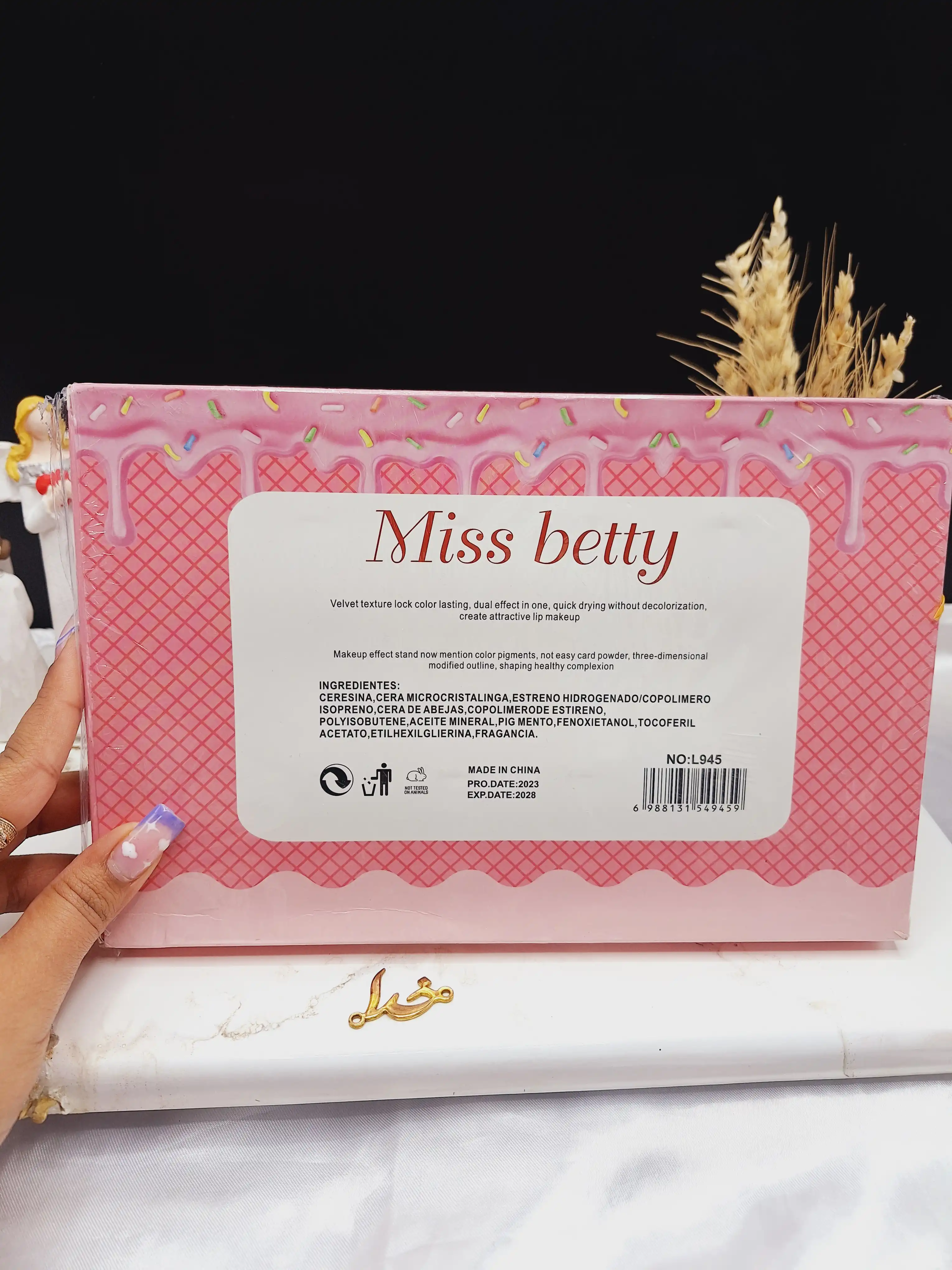 تینت لب بستنی چوبی میس بیتی miss Beeti کد L945