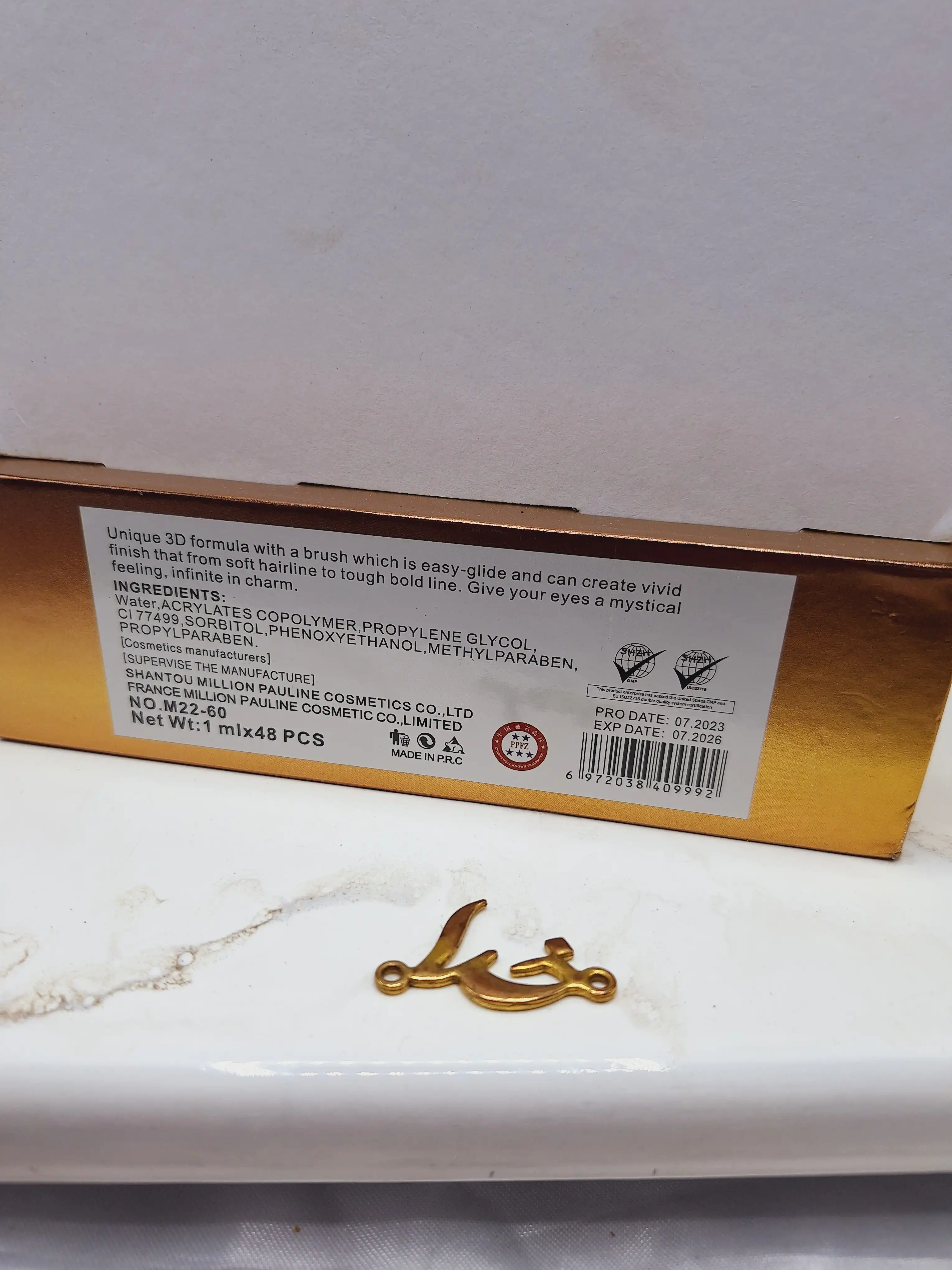 خط چشم ماژیکی طرح گوزن برند Delicate eyeliner کد M22-60