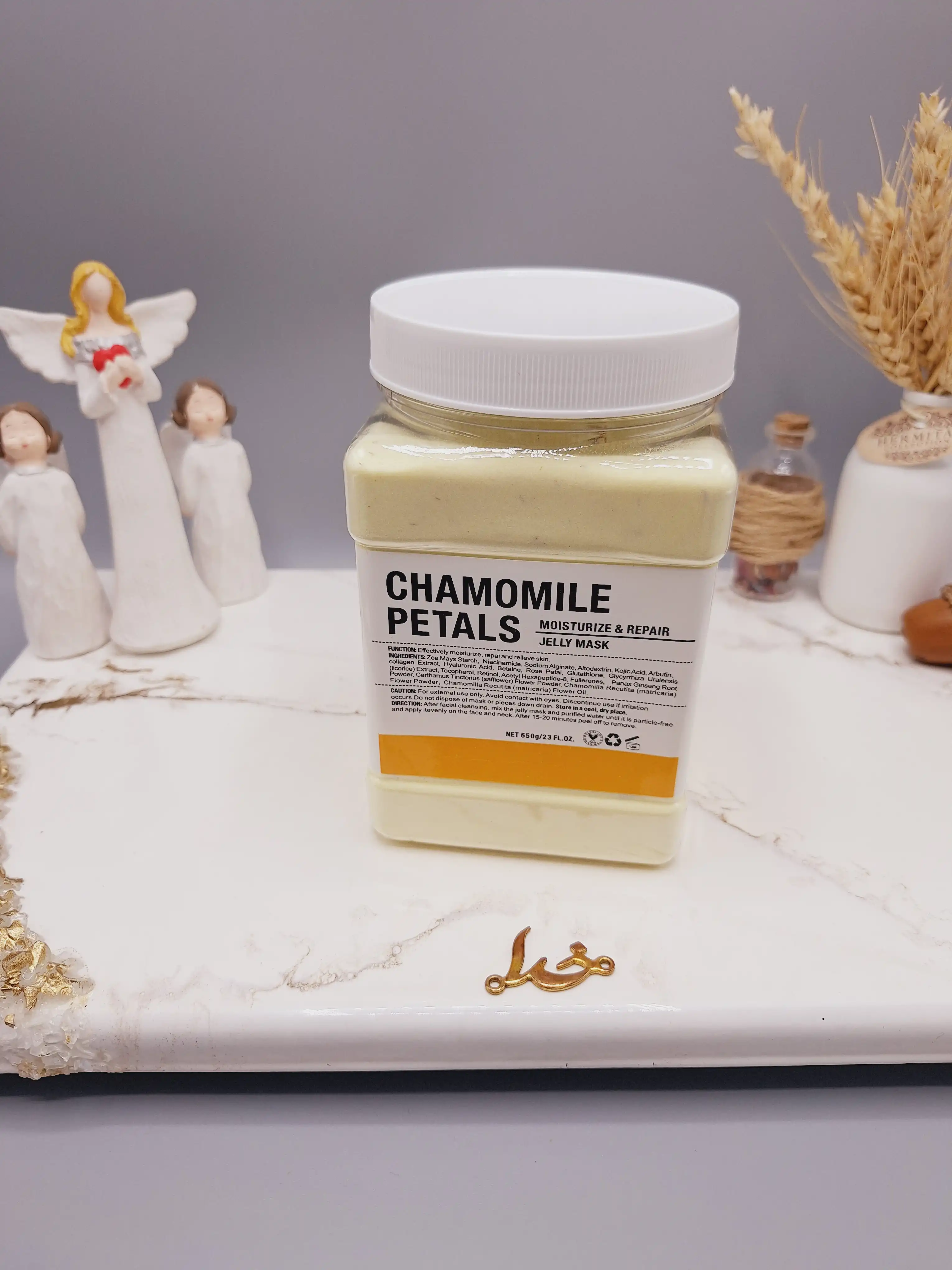 ماسک هیدروژلی گل برگ بابونه 650 گرمی CHAMOMILE PETALS ساخت چین