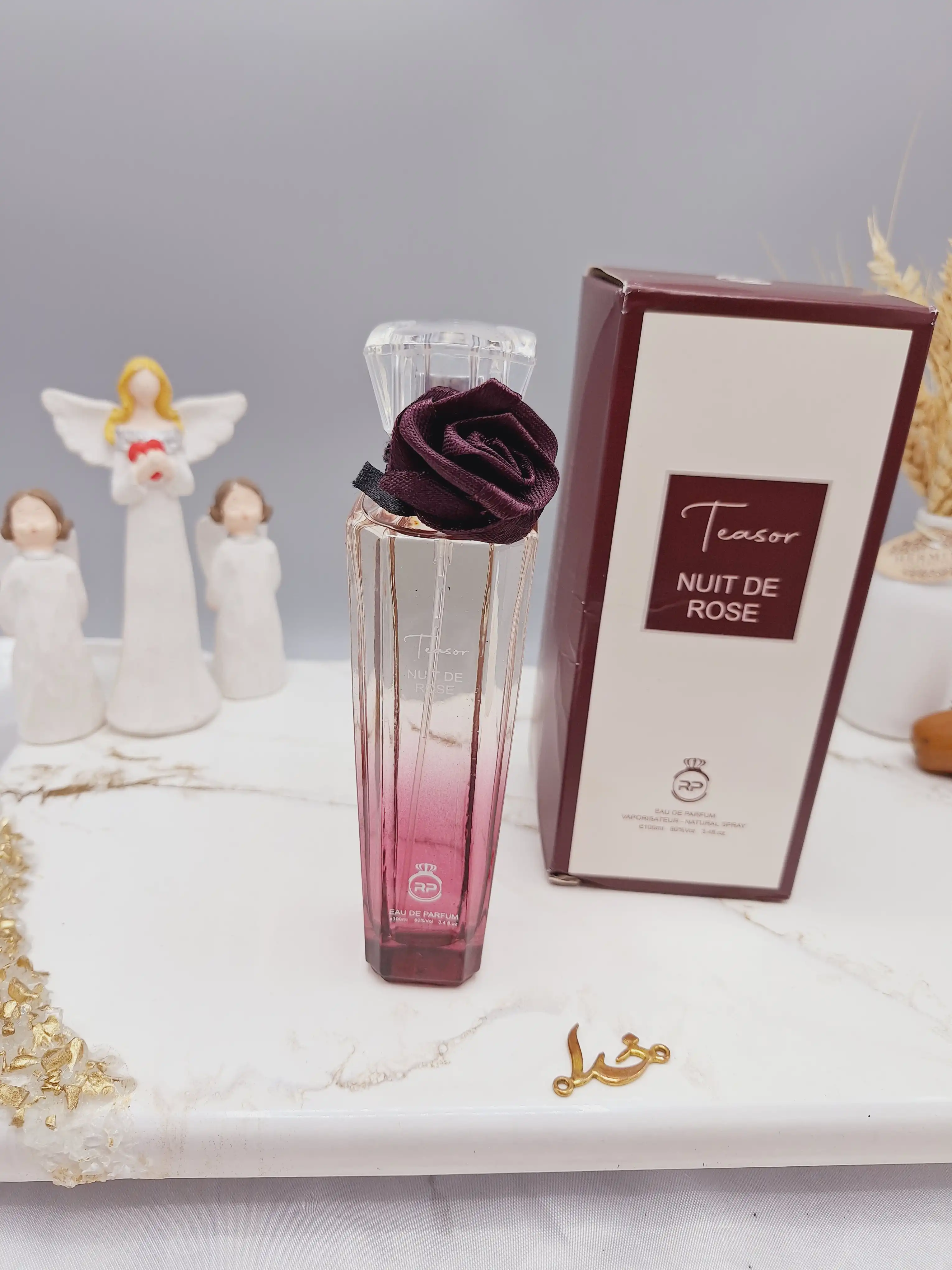 ادکلن زنانه  100 میل اماراتی برند Teasor NUIT DE ROSE کد E15M22