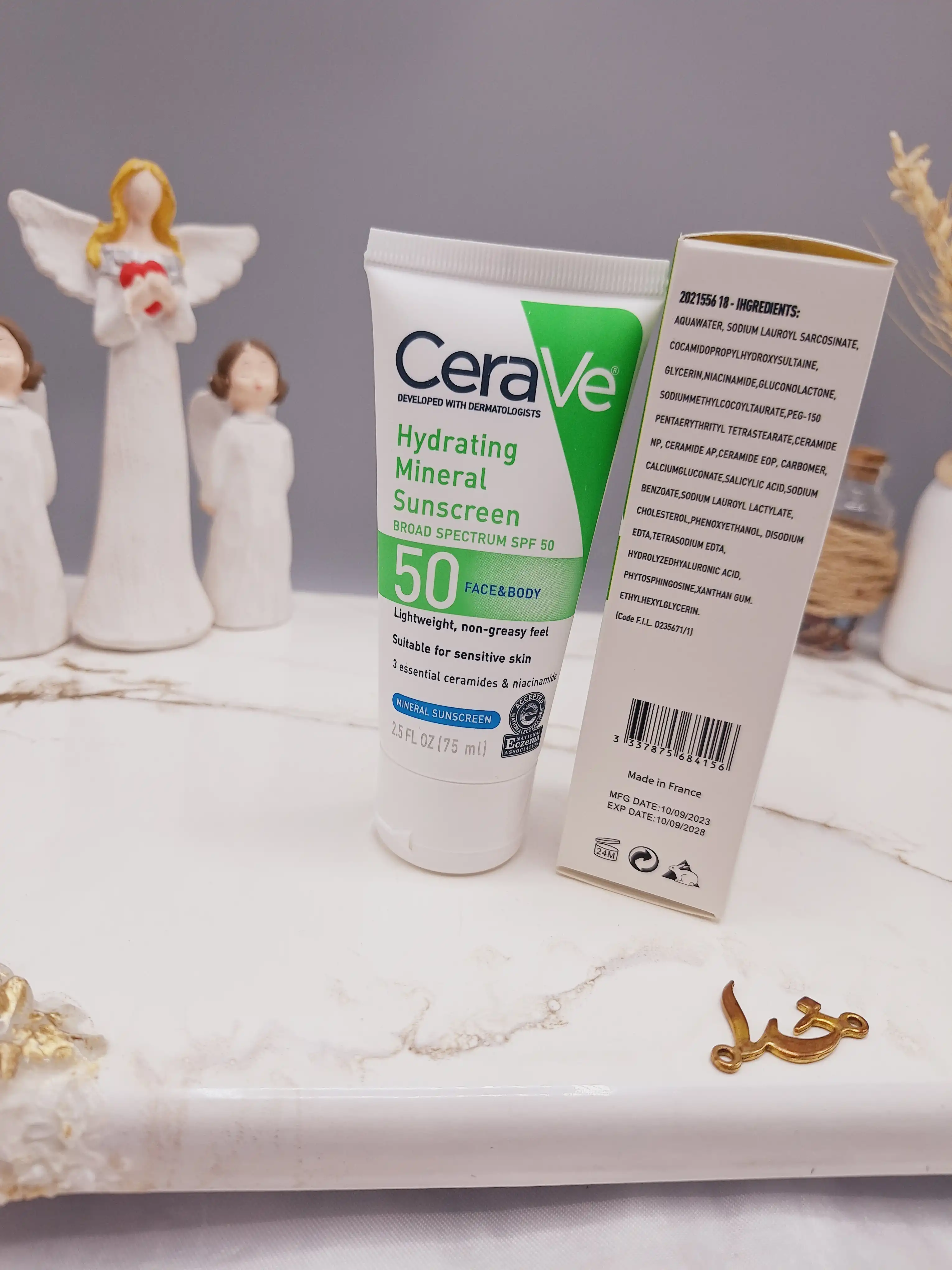 کرم ضد آفتاب مینرال برند سراوی Cerave مدل آبرسان (های کپی درجه ۱) کد 4156