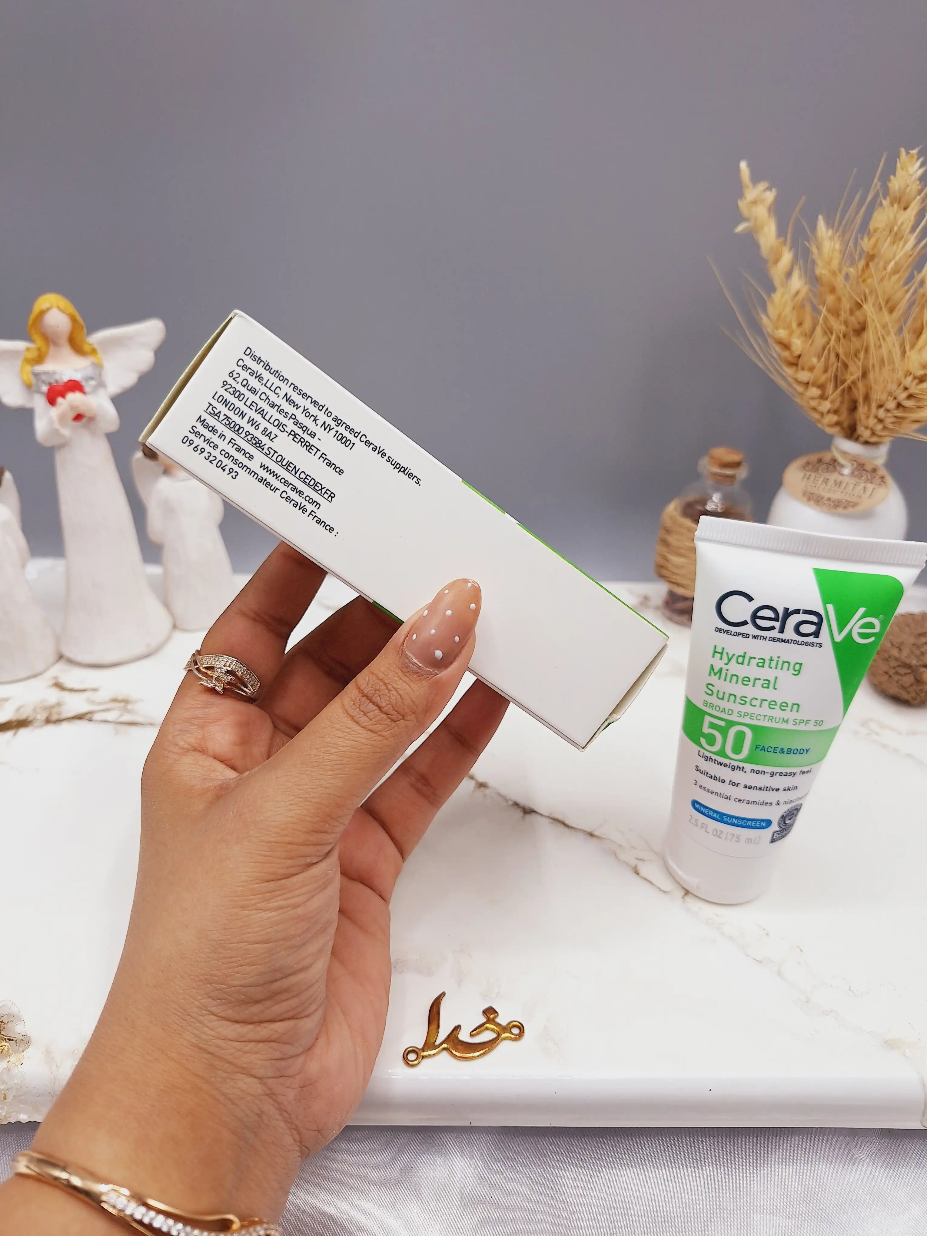 کرم ضد آفتاب مینرال برند سراوی Cerave مدل آبرسان (های کپی درجه ۱) کد 4156