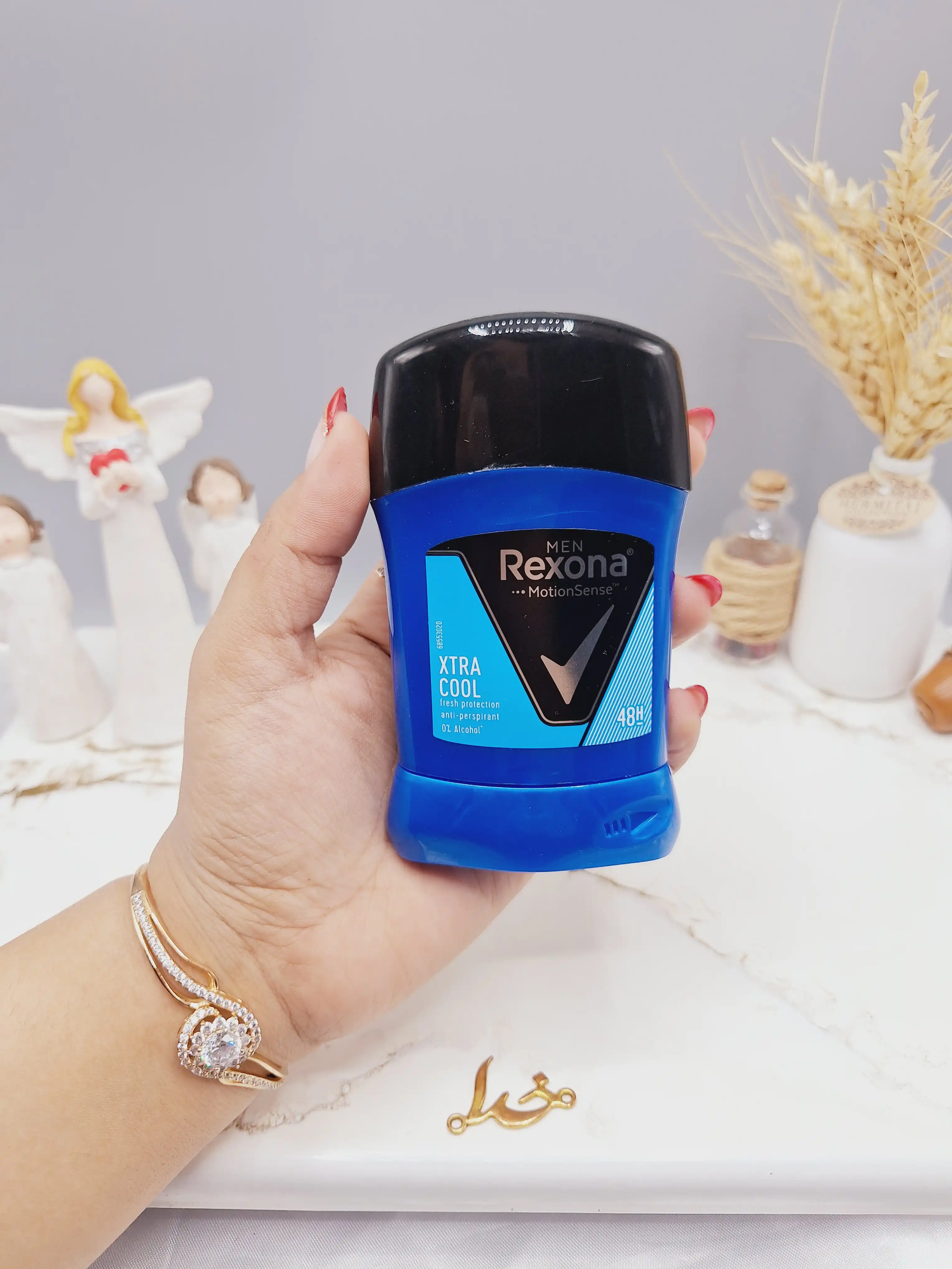 مام صابونی مردانه آبی برند  رکسونا Rexona کد 0875