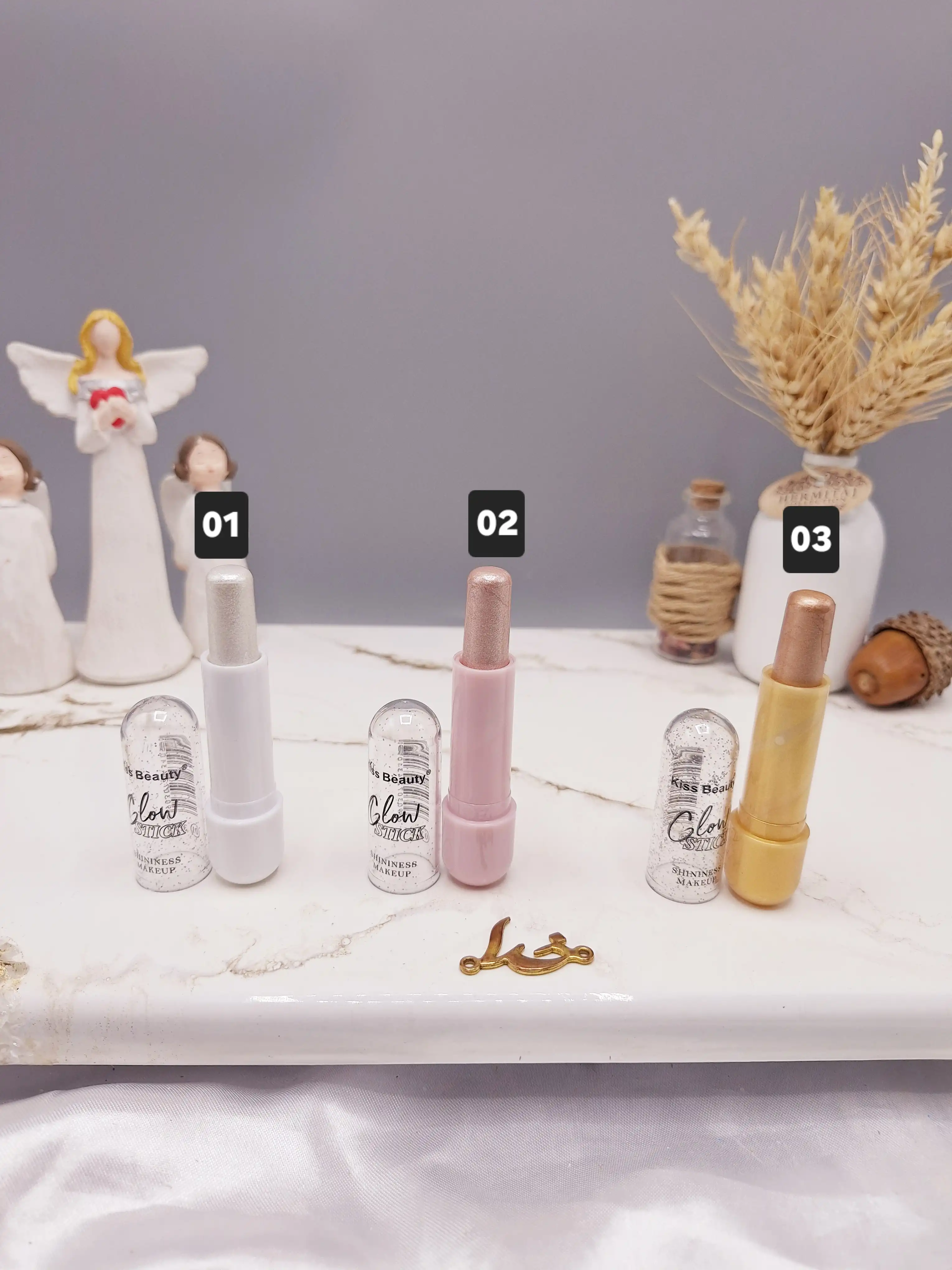 هایلایتر شاین دار فشنگی از برند Kiss Beauty کد 51078