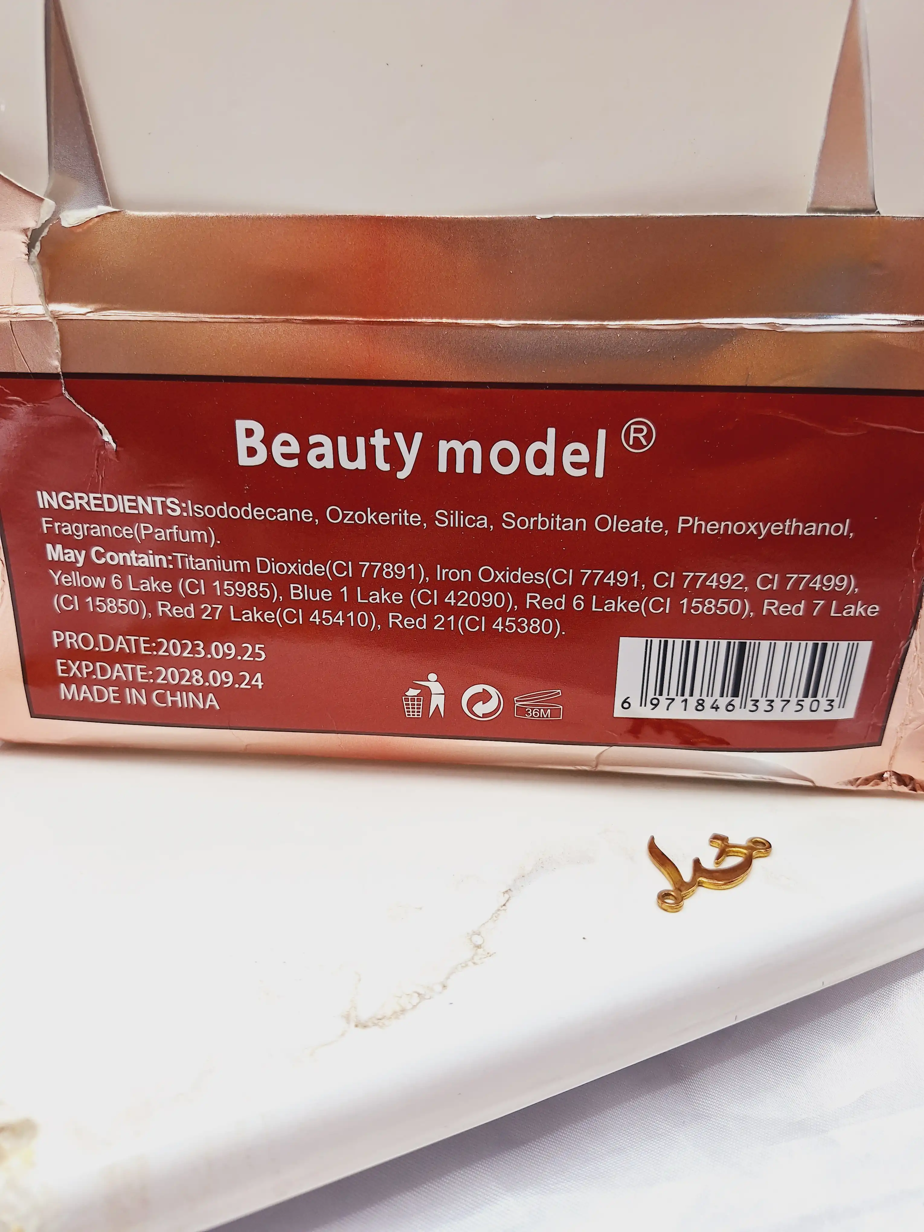 پک رژ مایع 6 تایی خوش رنگ برند بیوتی مدل Beauty model کد L7050