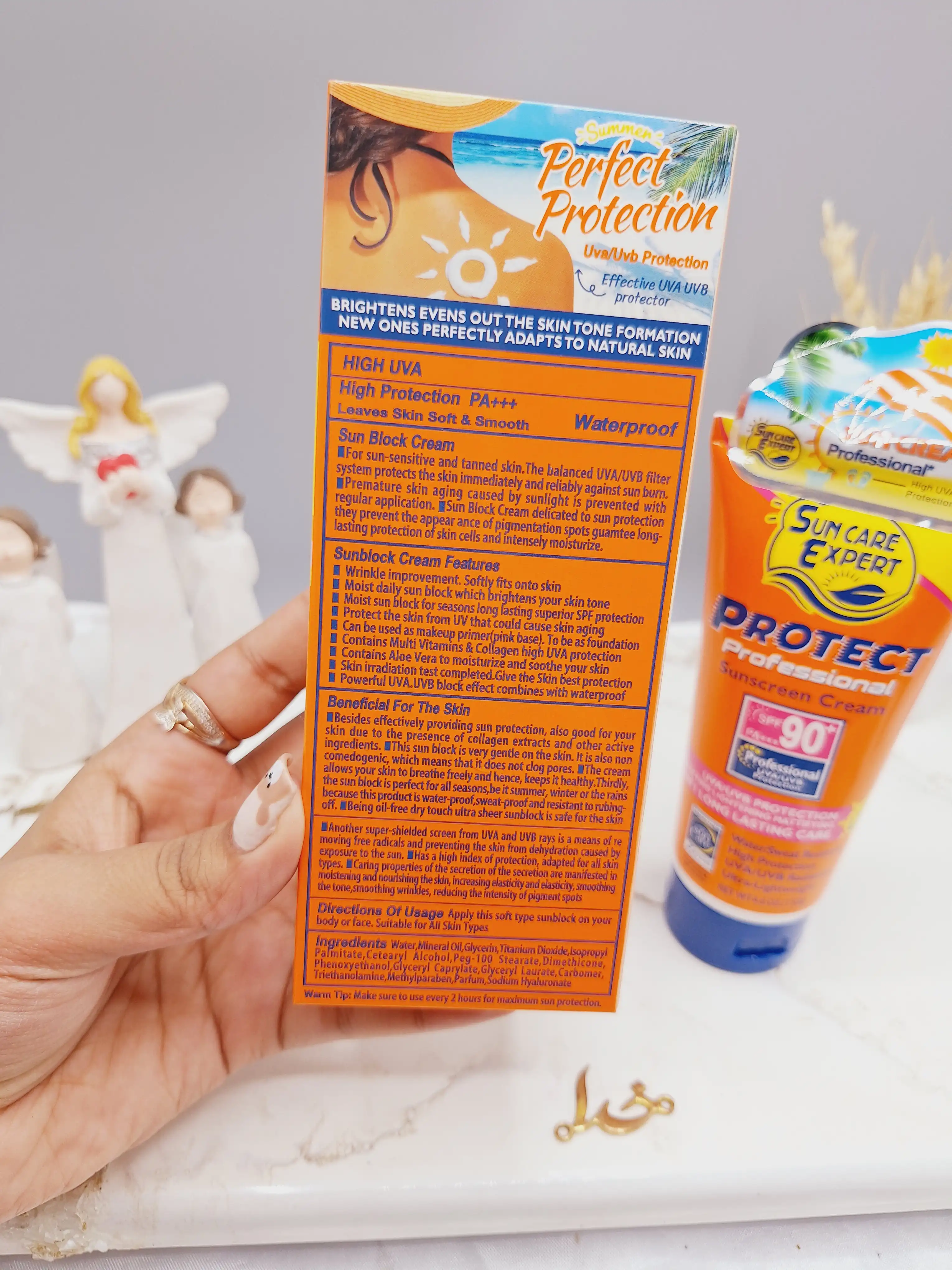 کرم ضدافتاب SPF90 ضدآب وضد تعریق برندوکالی Wokali کدHA3057