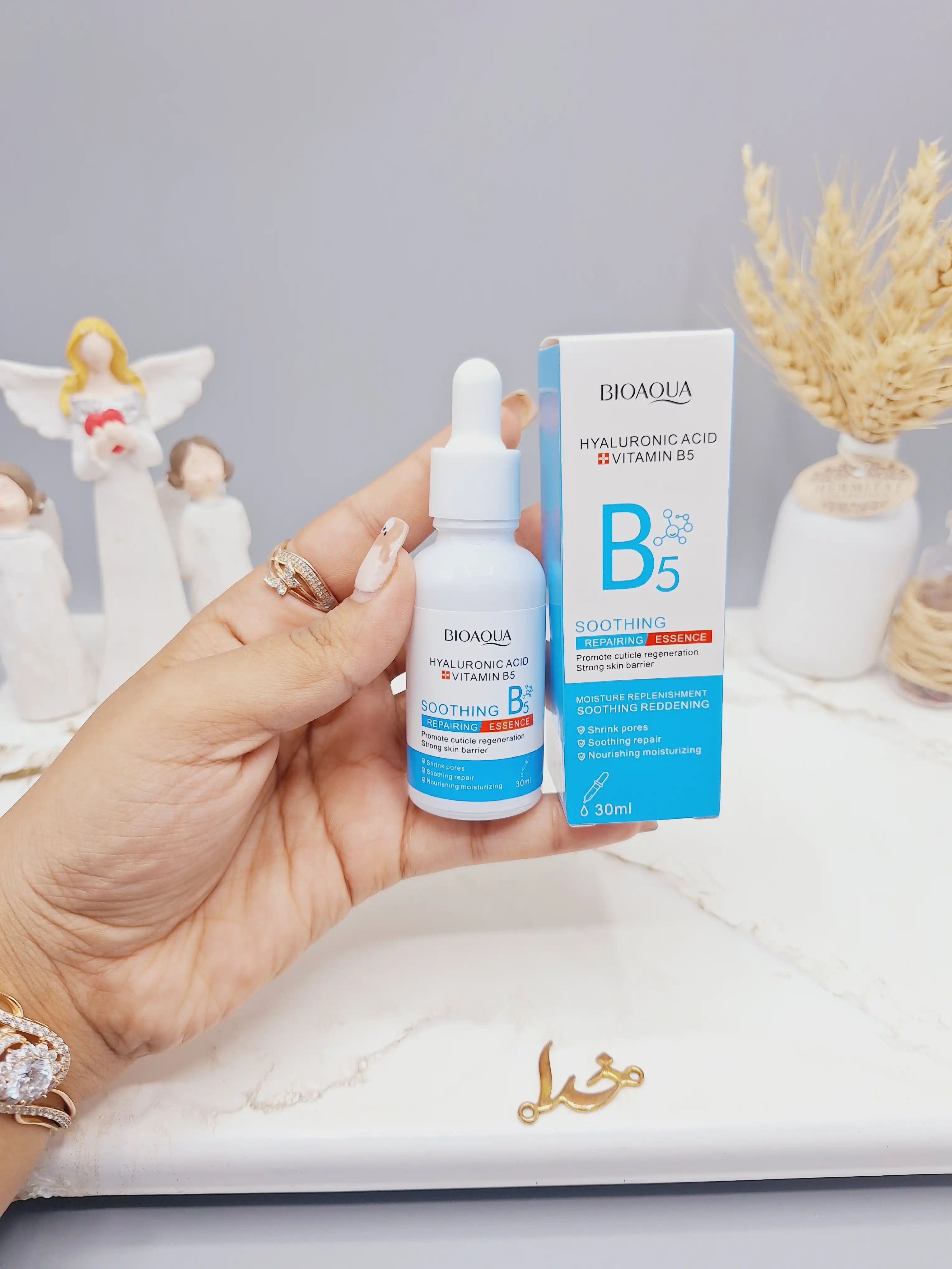 سرم ترمیم کننده سد دفاعی و تقویت پوست ویتامین B5 بیوآکوا BIOAQUA کد 63422