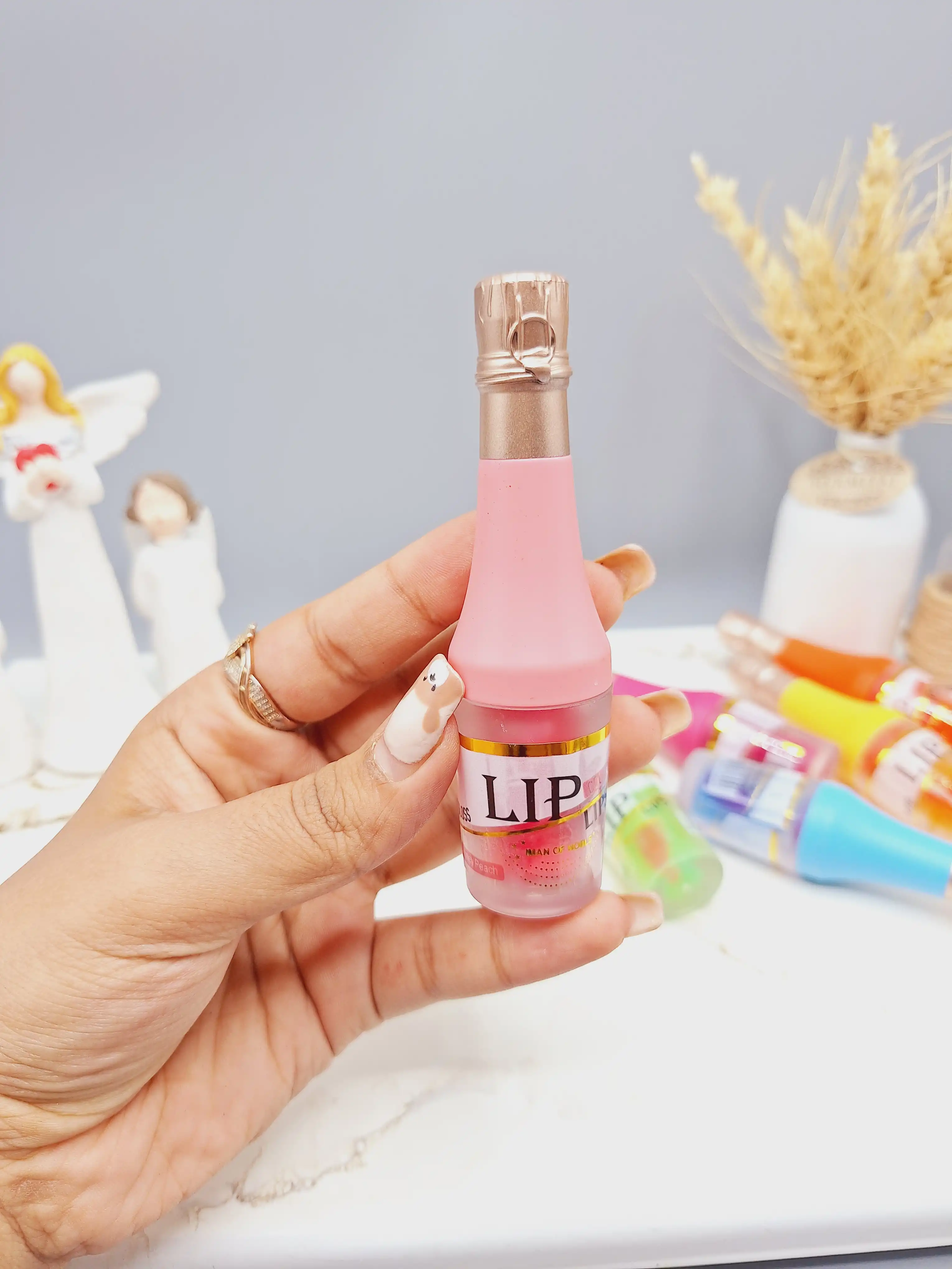 برق لب حرارتی طرح نوشابه ای برند IMAN OF NOBLE کد 1089E