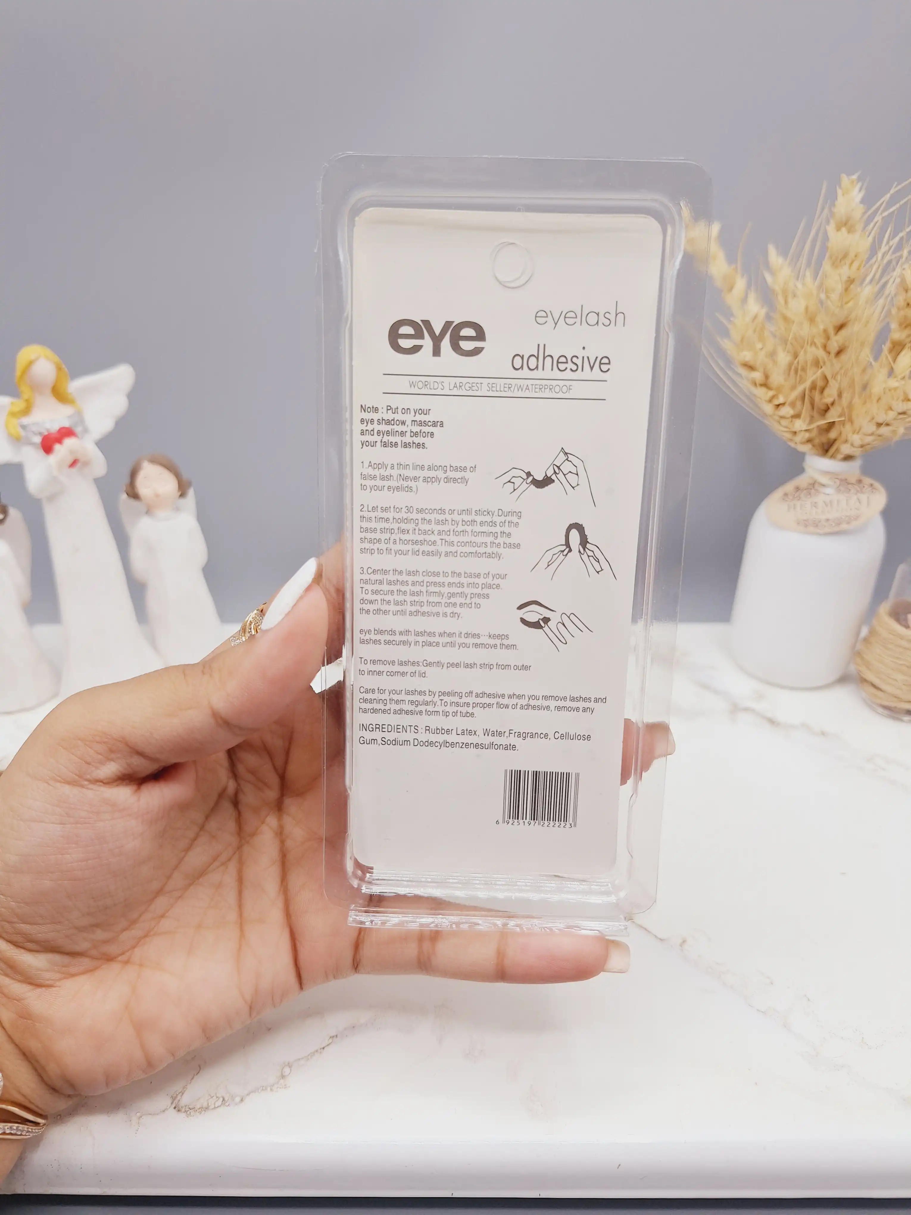 پک 6 تایی چسپ مژه برند eye کد 2223