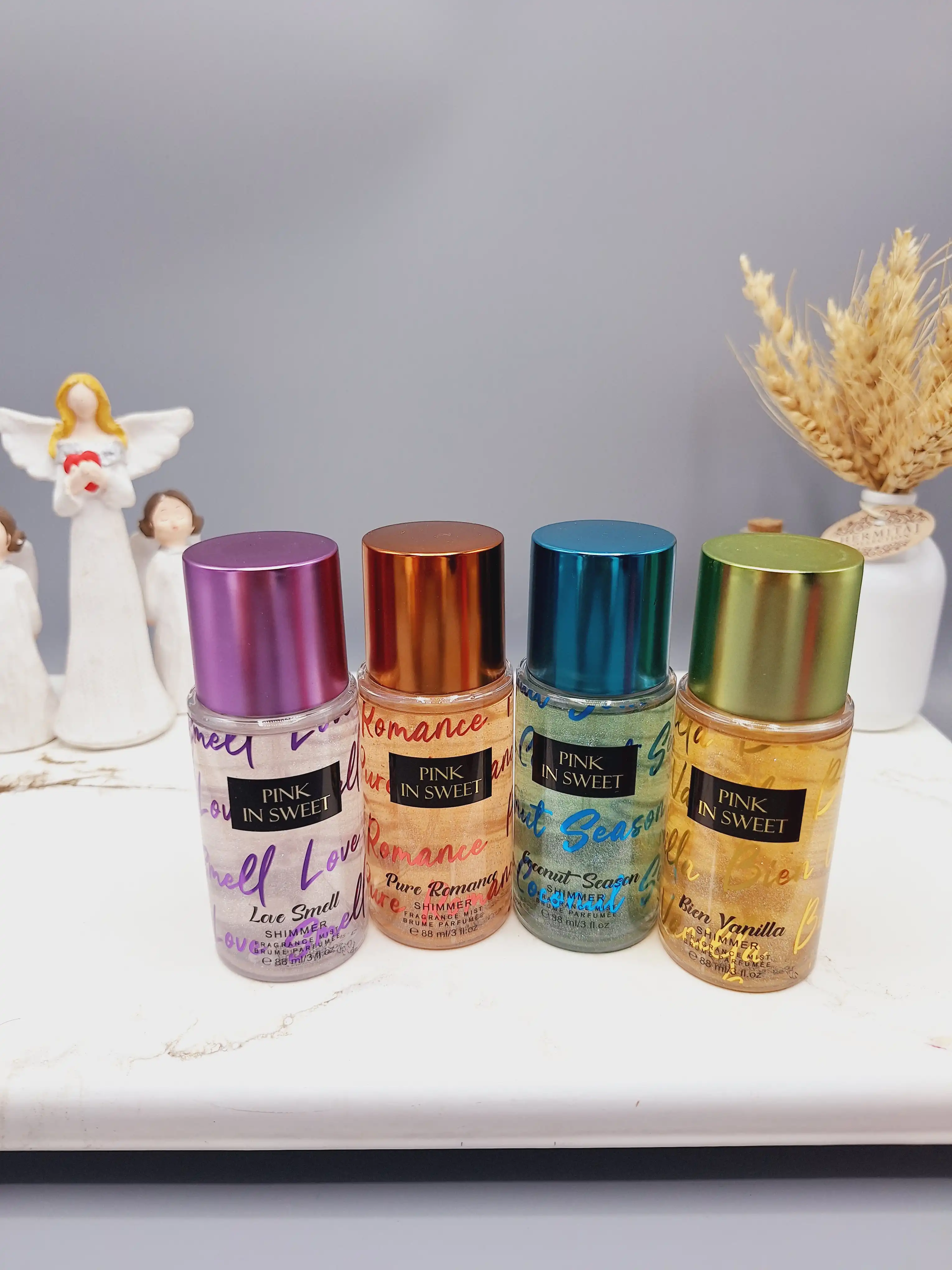 بادی اسپلش شاین دار پرطرفدار PINK TIME طرح چهارم