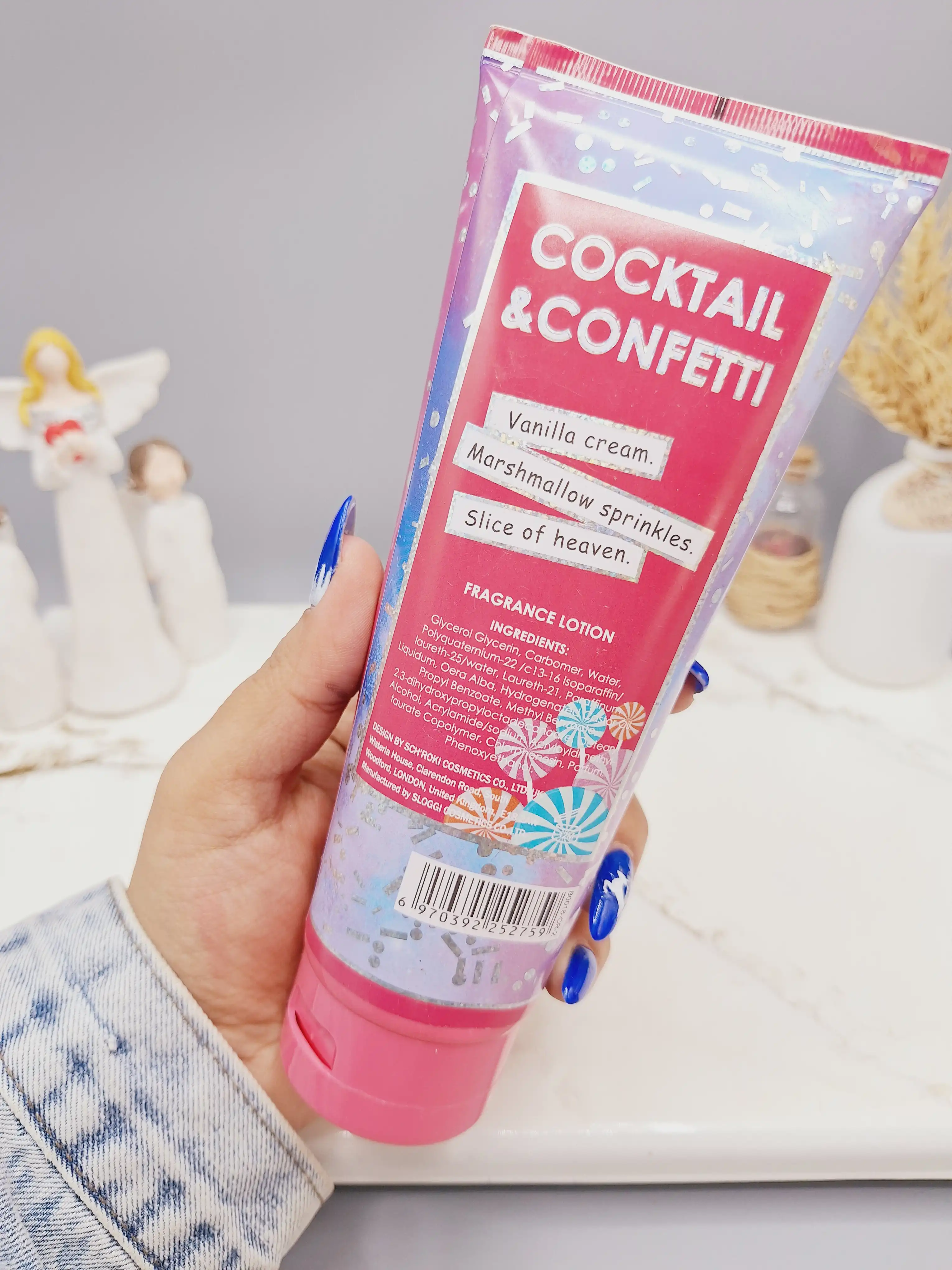 لوسیون عطری فوق العاده خوشبو و آبرسان برند فیلوسوفی حجم 236 گرم مدل COCKTAIL &amp;CONFEMI کد 2759