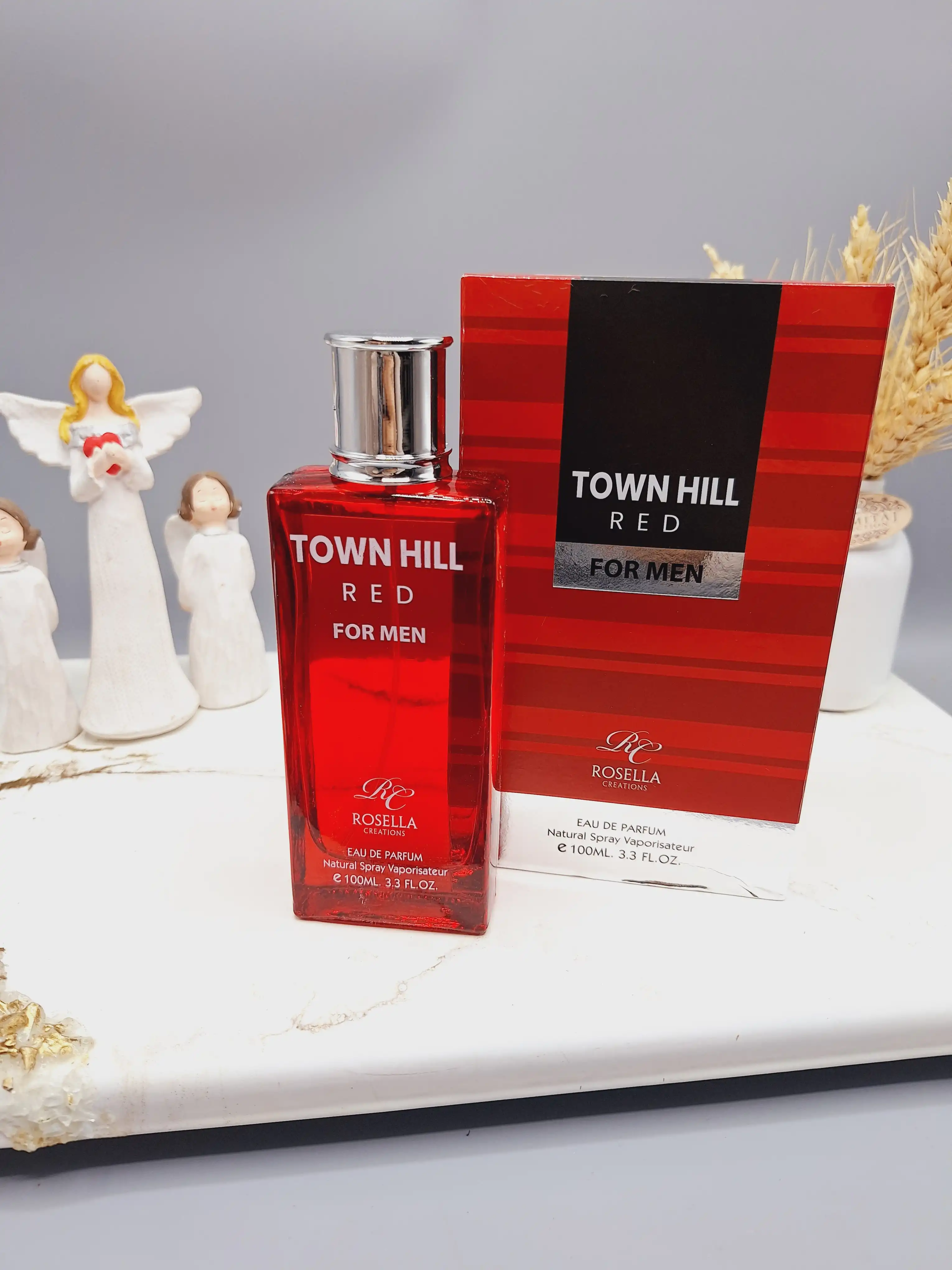 ادکلن TOWN HILL RED FOR MEN کارتن قرمز حجم 100 میل کد 0990