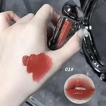 لیپ گلاس خیس پرطرفدار برند Gege beae(کارتون طوسی) کد ۱۶۵۶