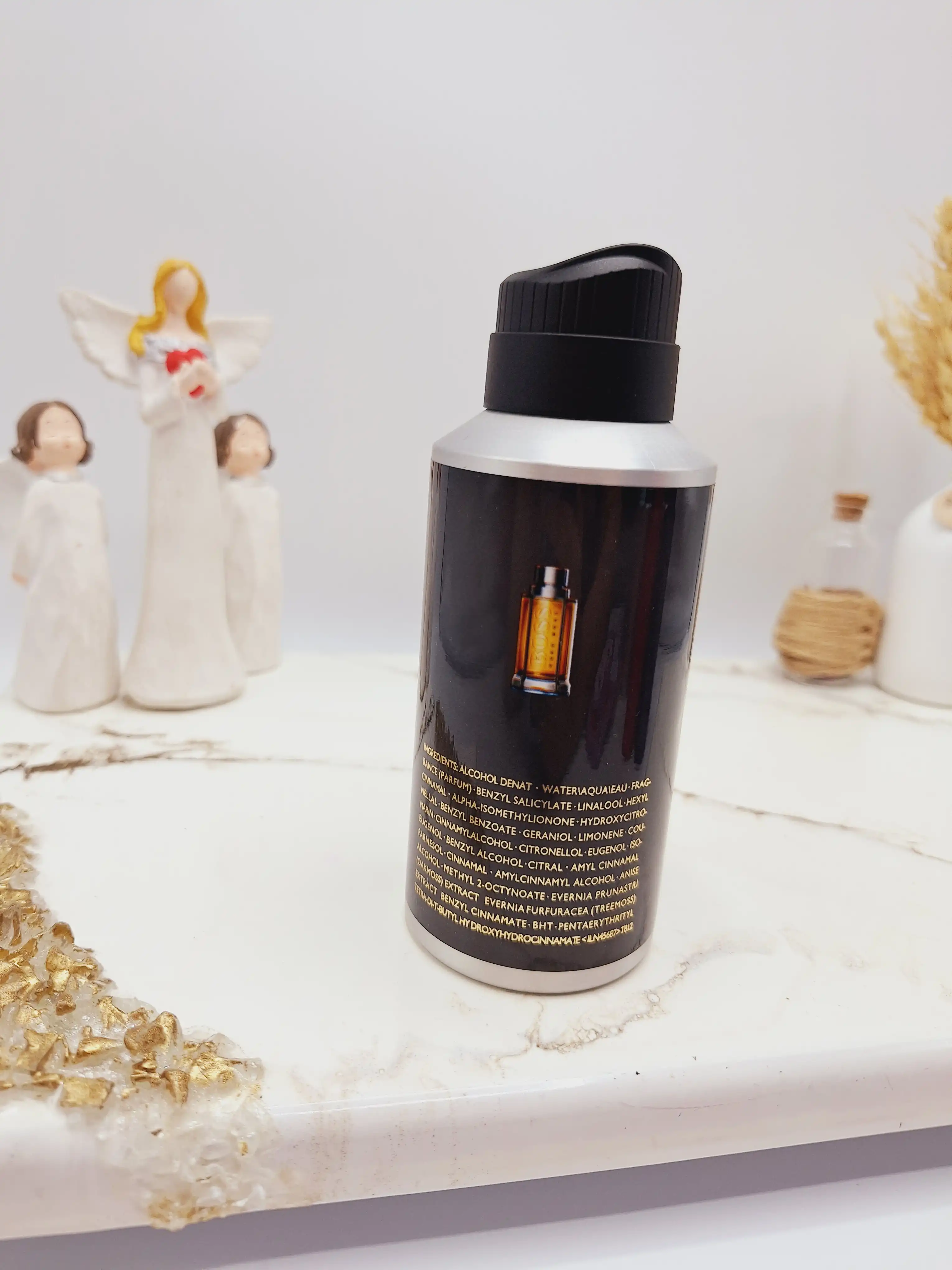 بادی اسپلش خوشبوو و ماندگار مدل BOOS (جلد مشکی)