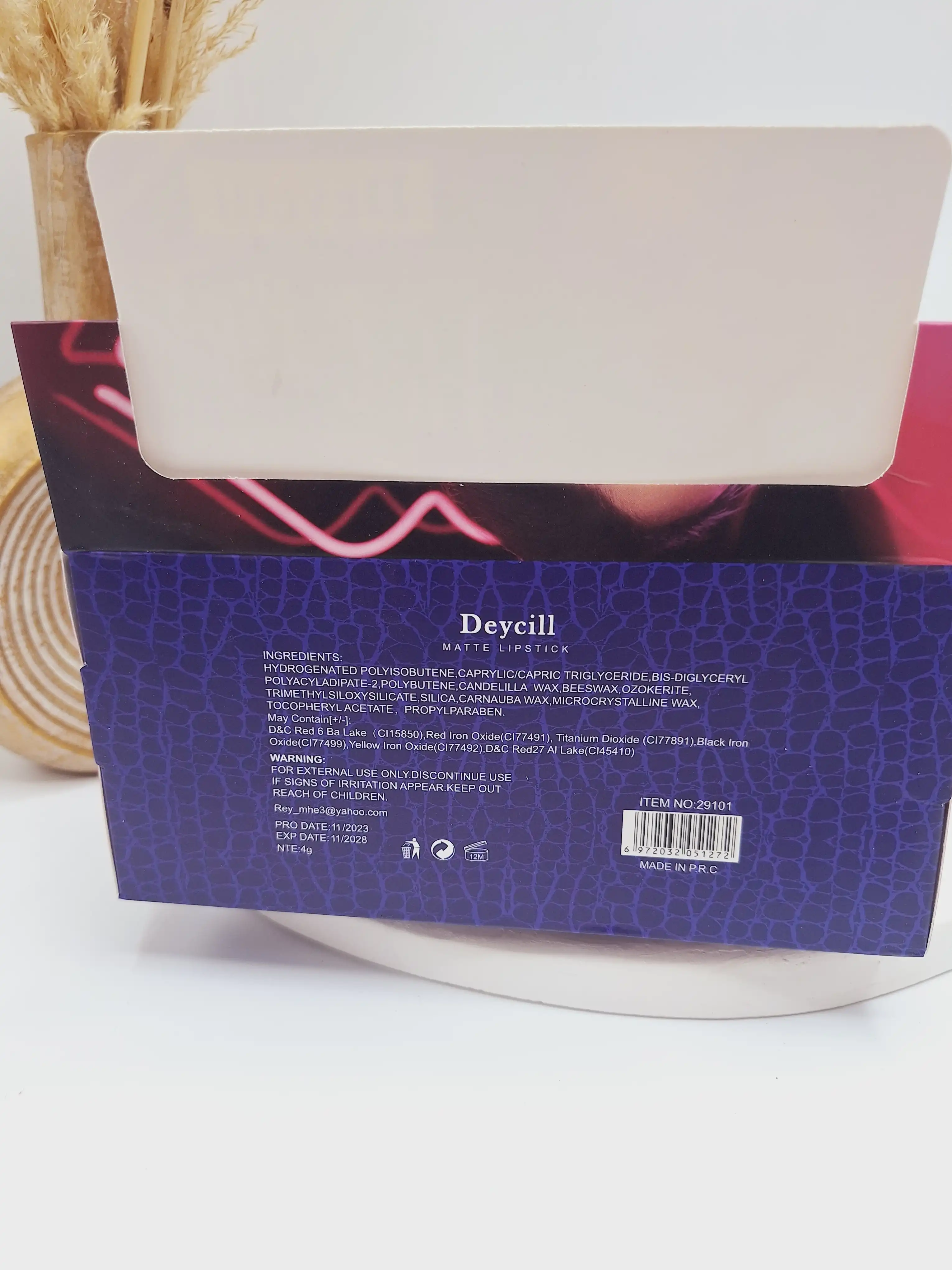 پک رژ 6 تایی جامد برند Deycill کد 29101