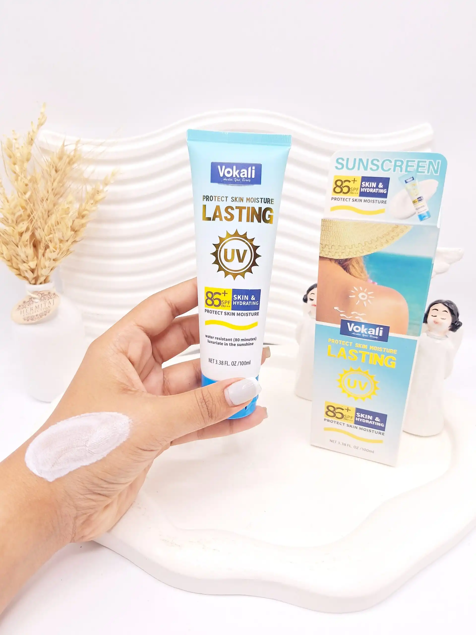 کرم ضد آفتاب صورت و بدن Spf86 Vokali کد CX7703