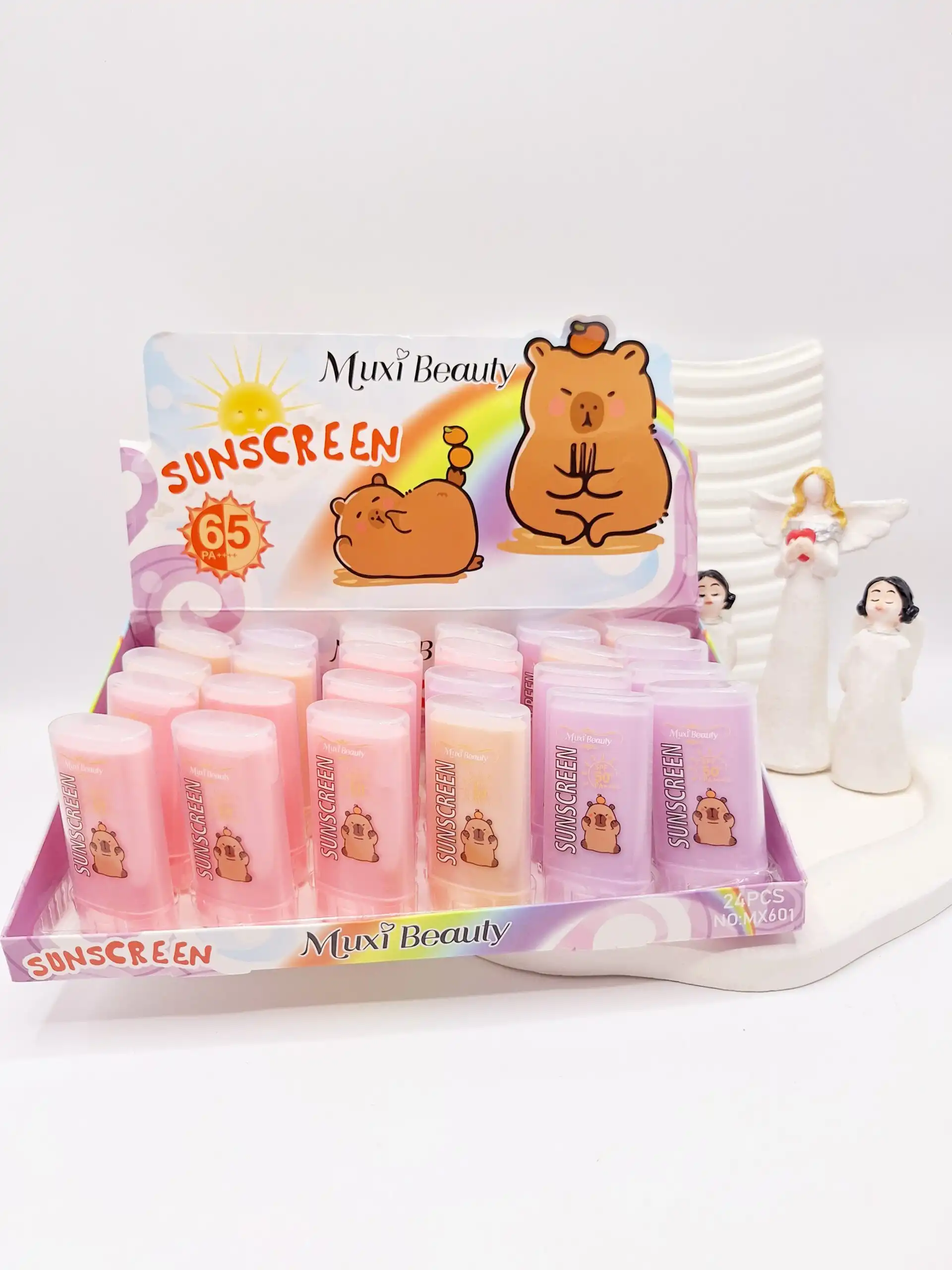 ضد آفتاب استیکی Muxi Beauty طرح خرسی کد MX601