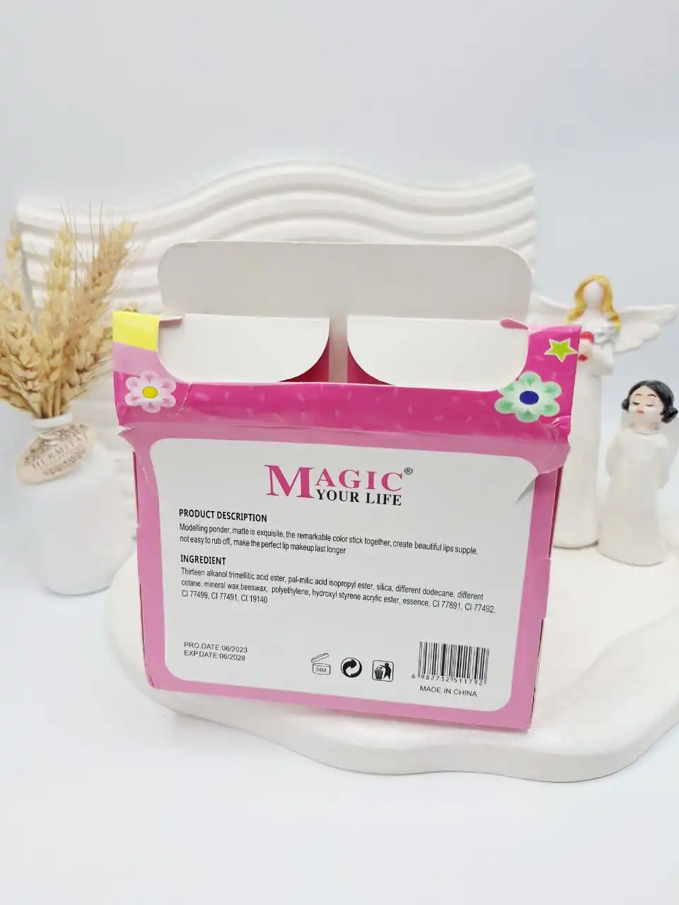 برق لب حرارتی طرح دختر برند میس بیوتی Miee Betty کد L1092