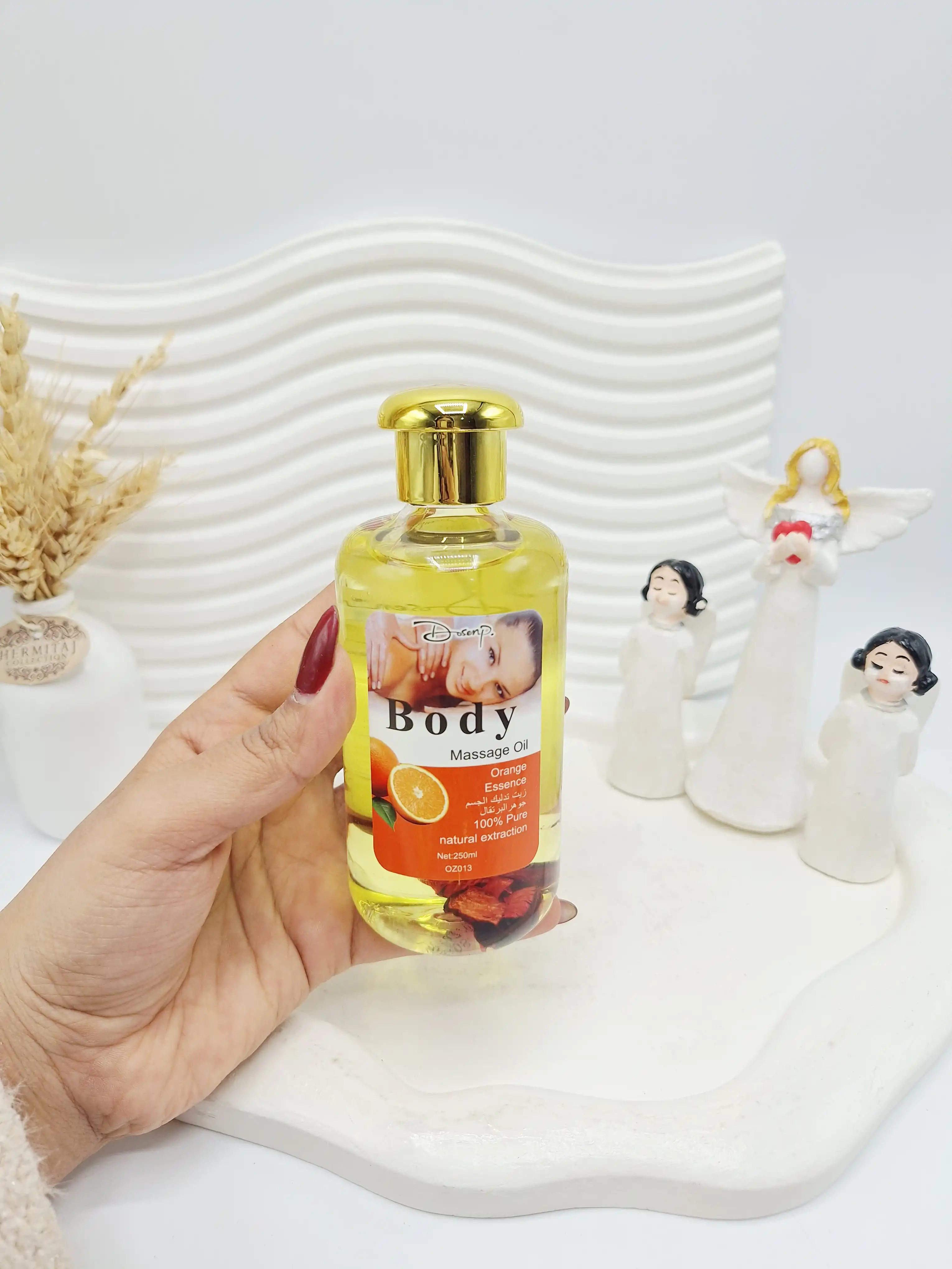 روغن ماساژ بدن میس وندی عصاره جینسینگ