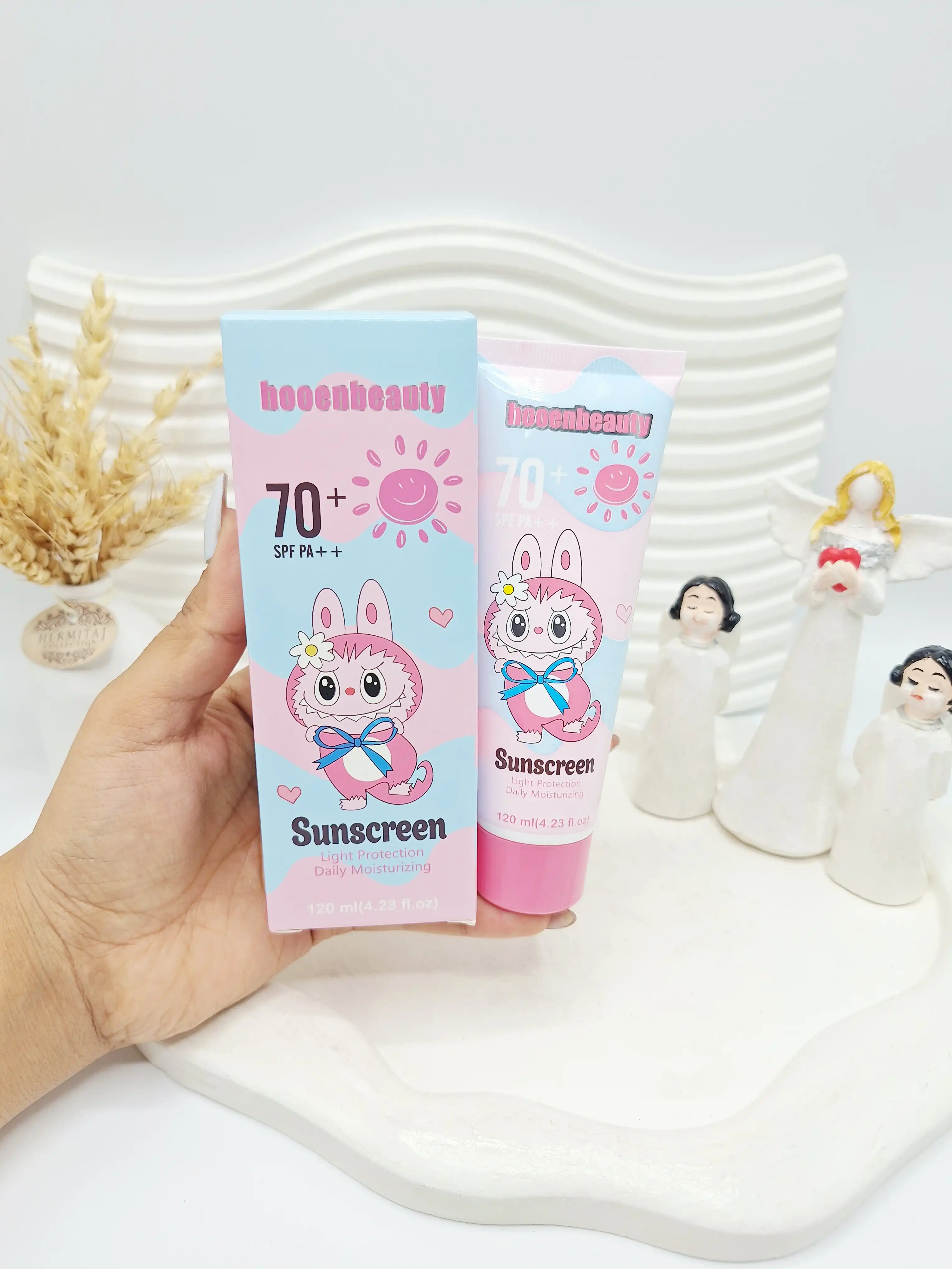 کرم ضدآفتاب SPF70 مرطوب‌کننده هوون بیوتی لبوبو کد ۵۷۰۷