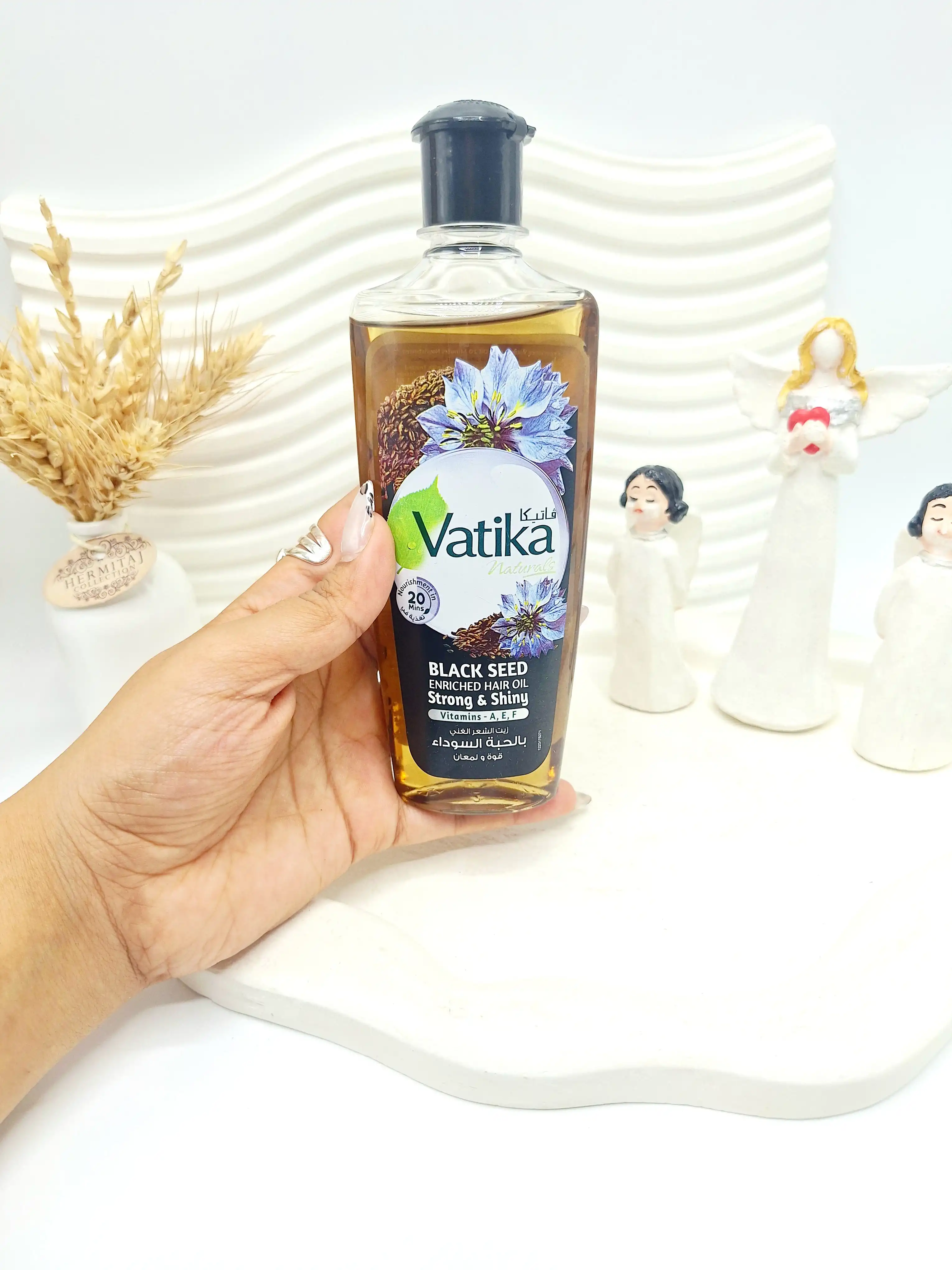 روغن موی طبیعی حاوی سیاه دانه برند Vatika کد۴۰۳۷